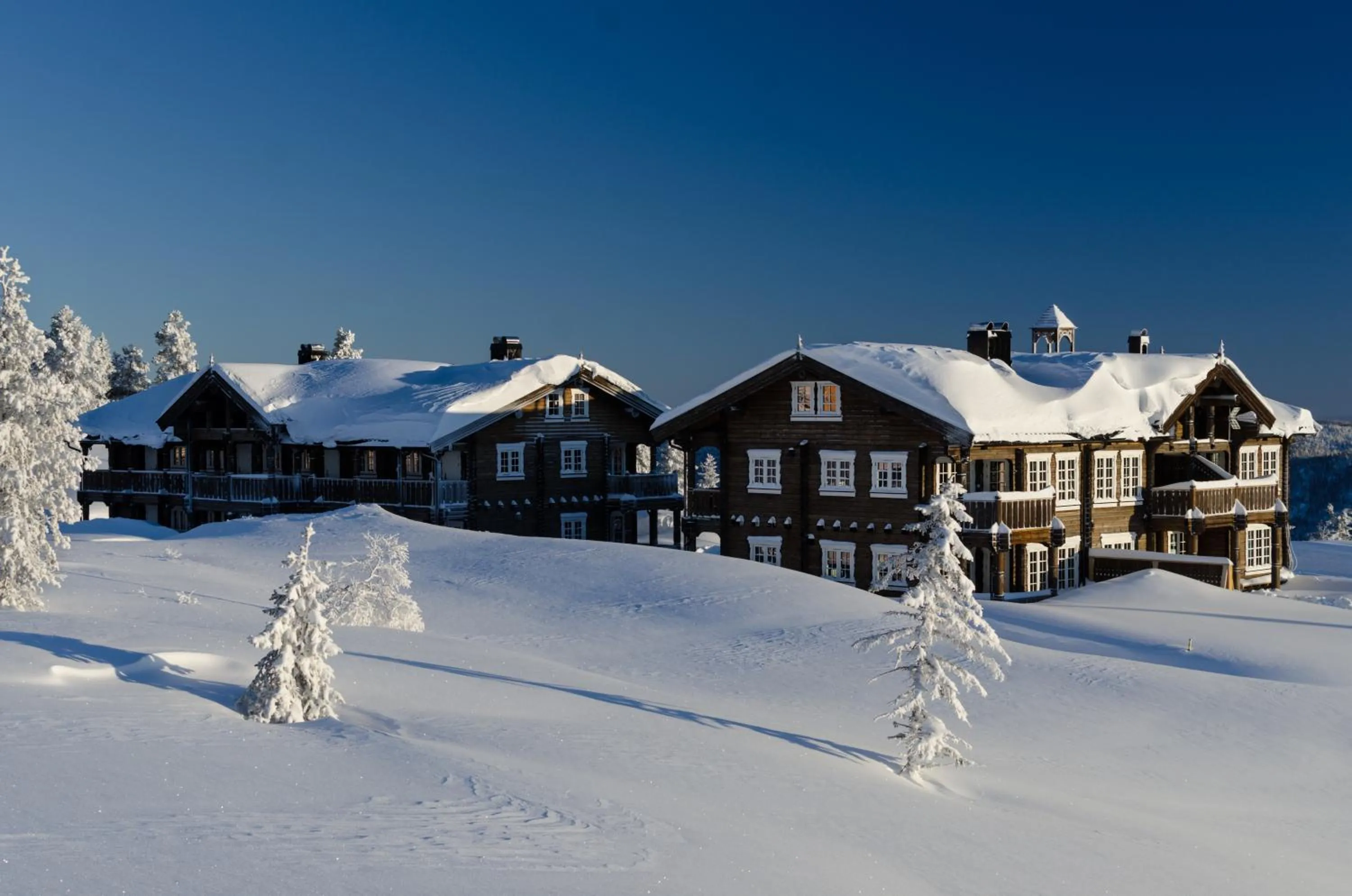 Property building in Blefjell Lodge