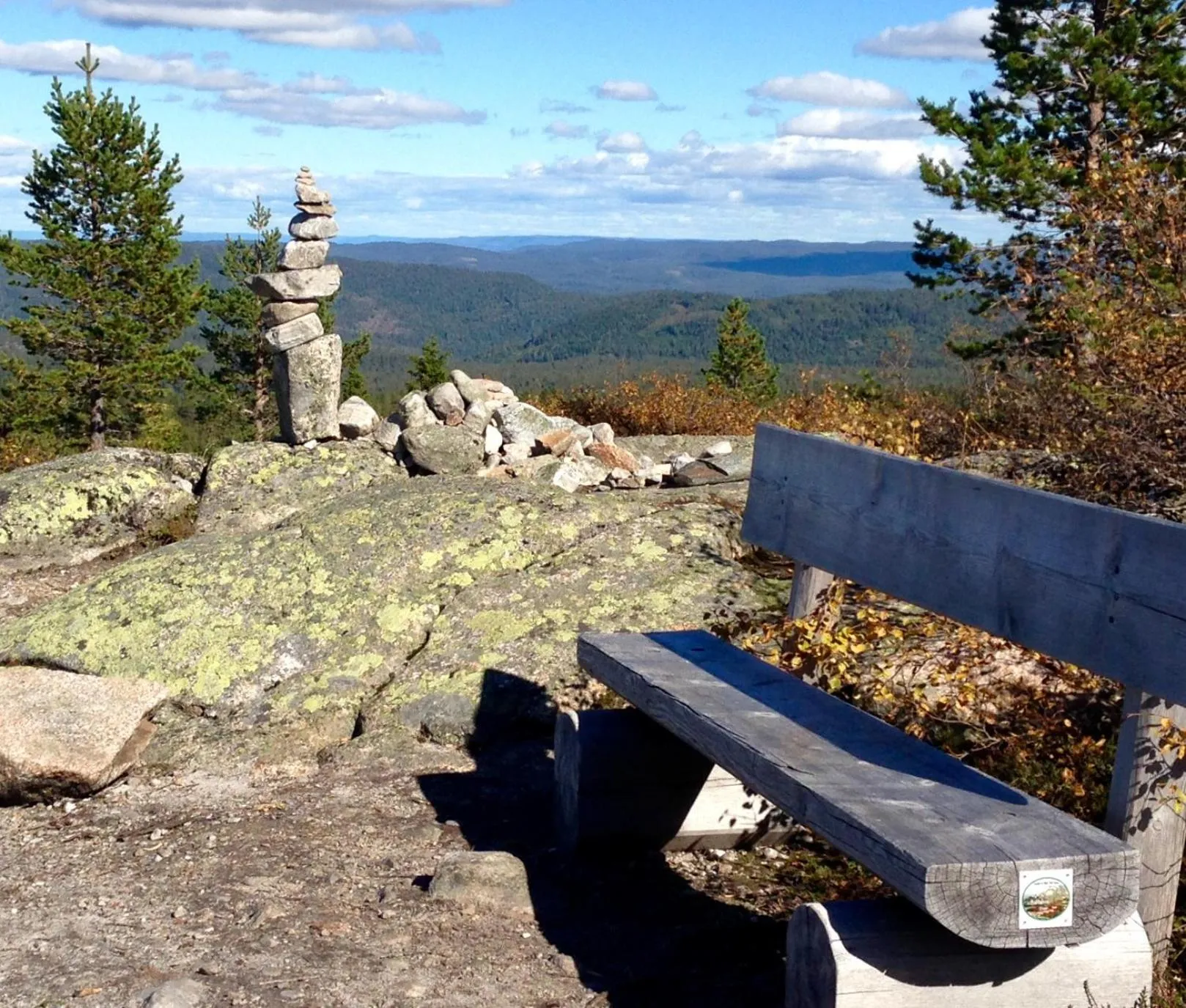 Natural landscape in Blefjell Lodge