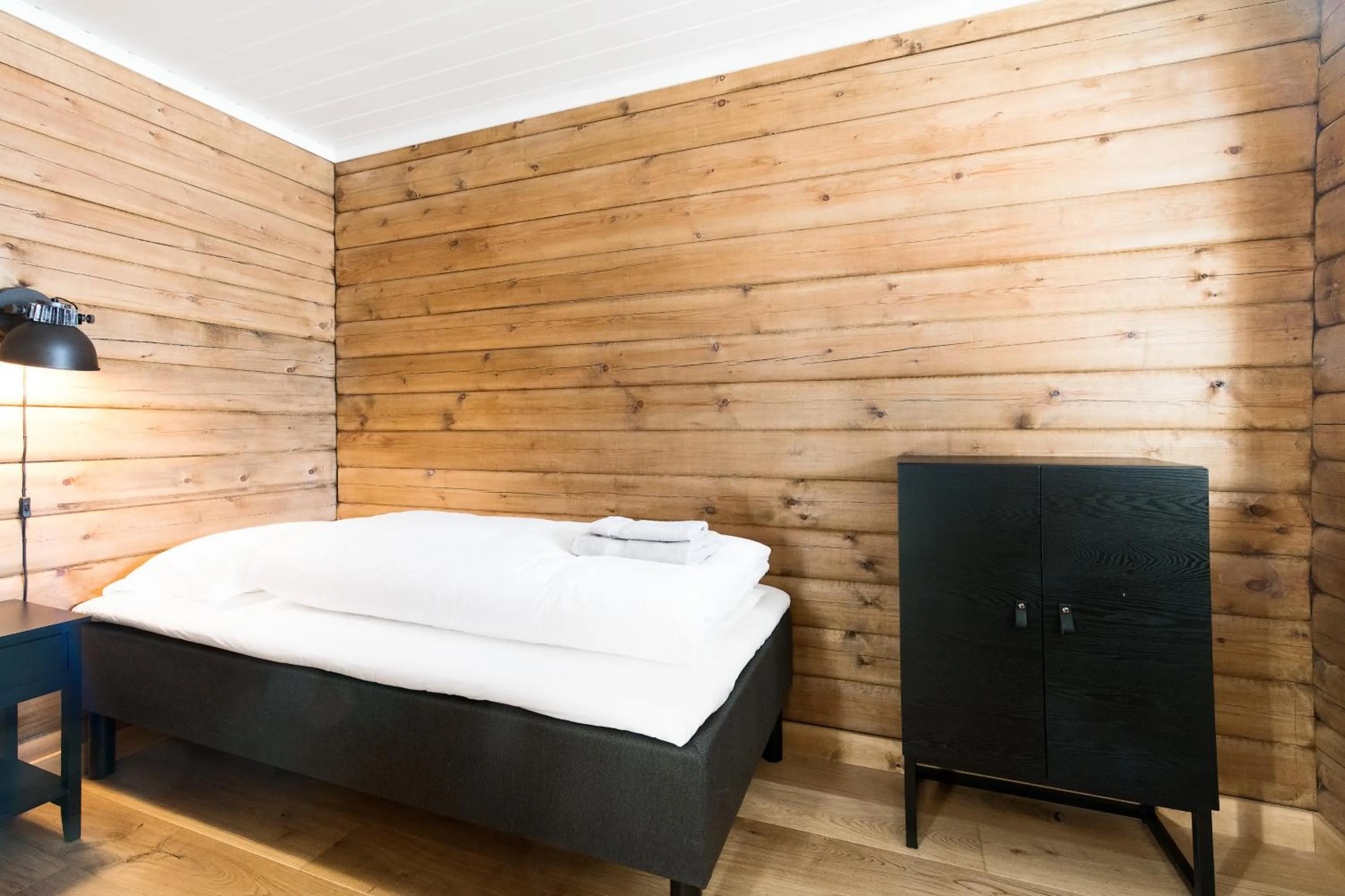 Bed in Blefjell Lodge