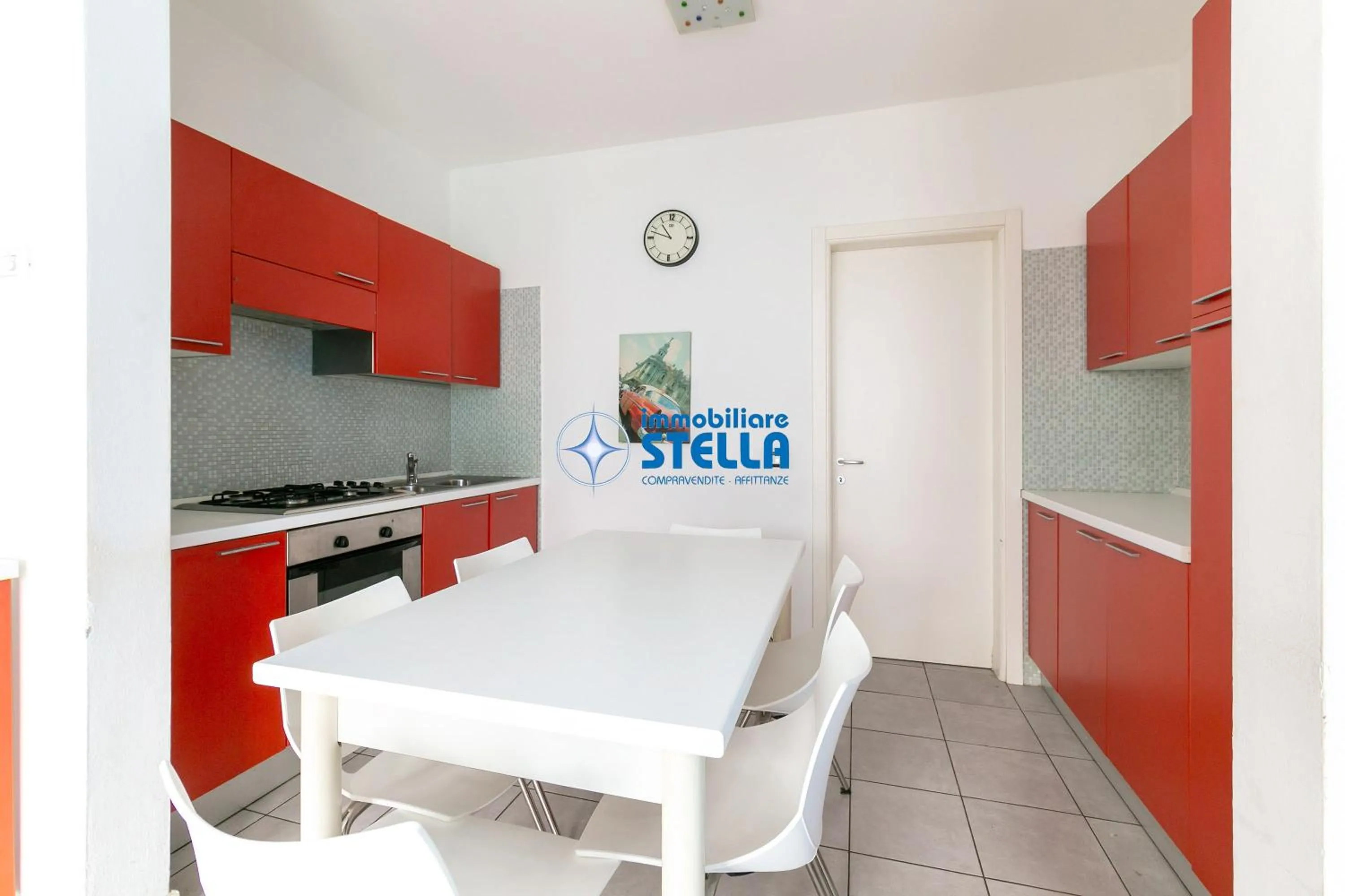 Kitchen or kitchenette in Condominio Milan