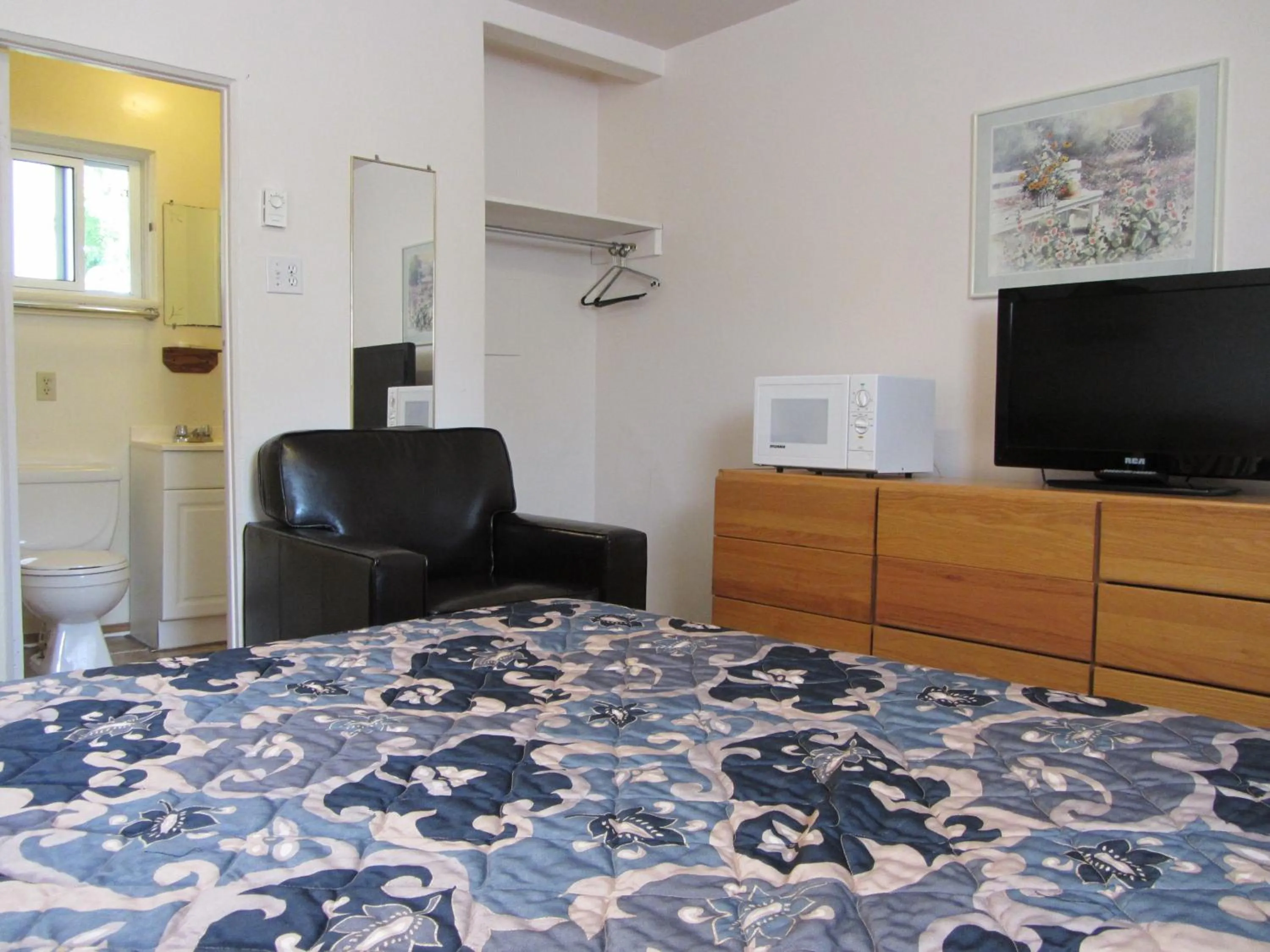 Seating area, TV/Entertainment Center in The Maplewood Motel