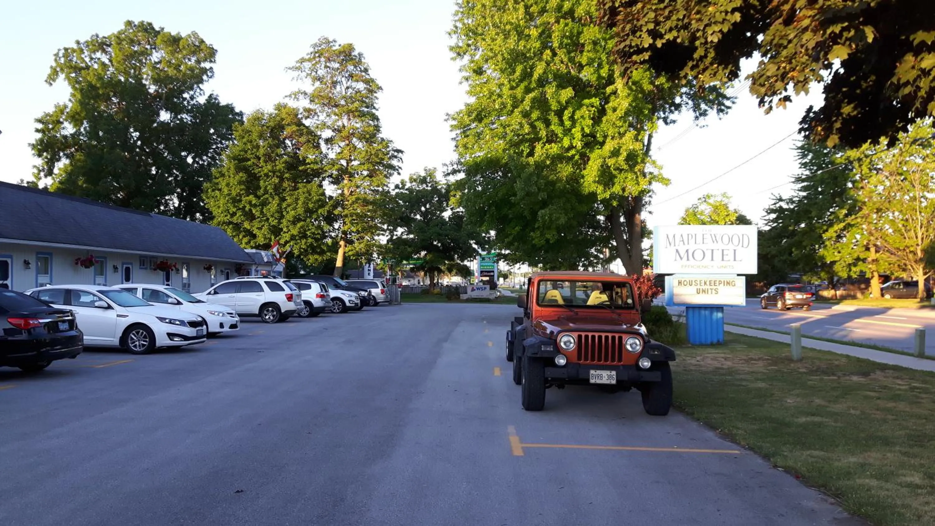 Street view in The Maplewood Motel
