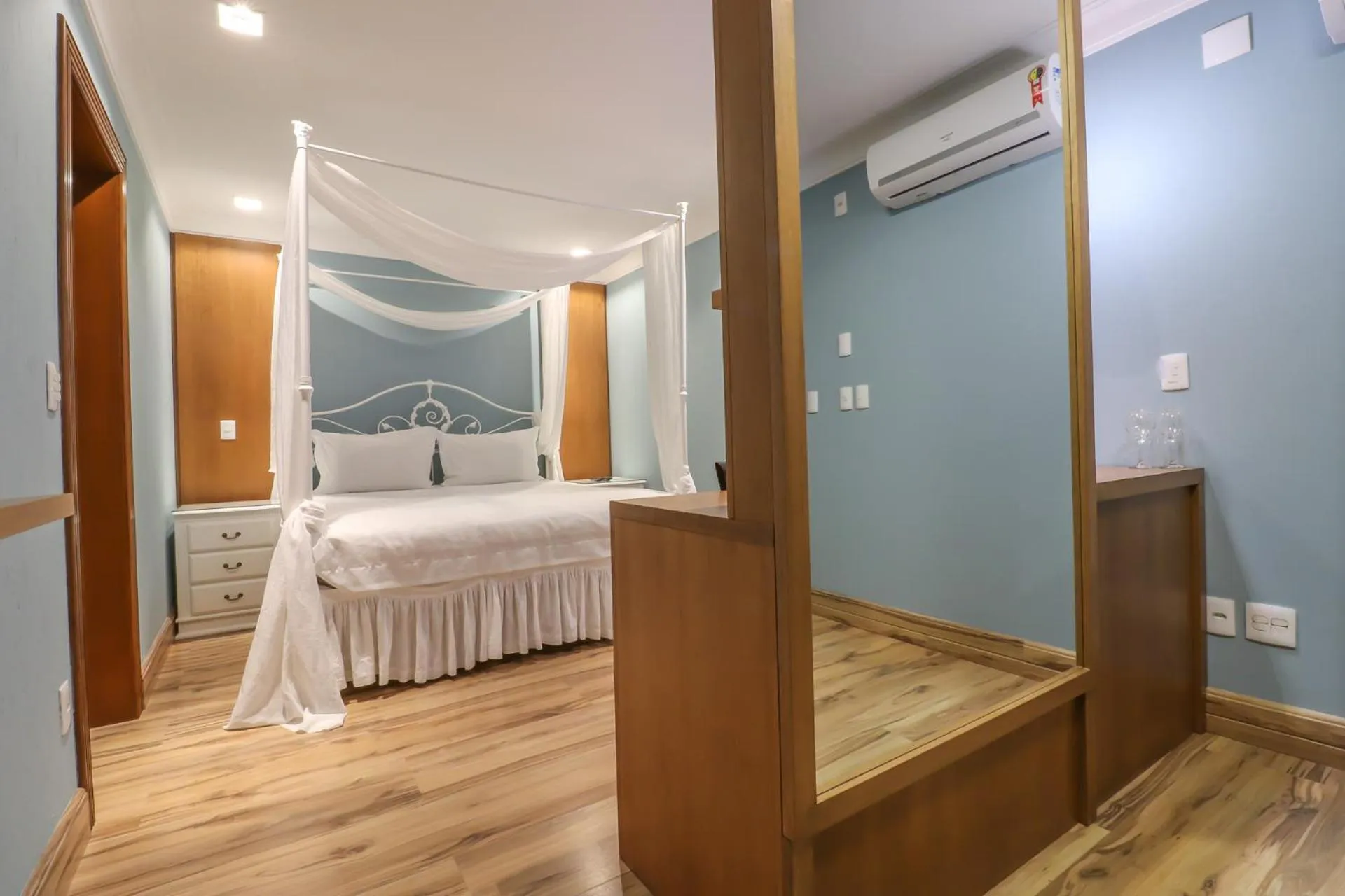 Bedroom, Bed in Pousada Ares da Serra - Centro