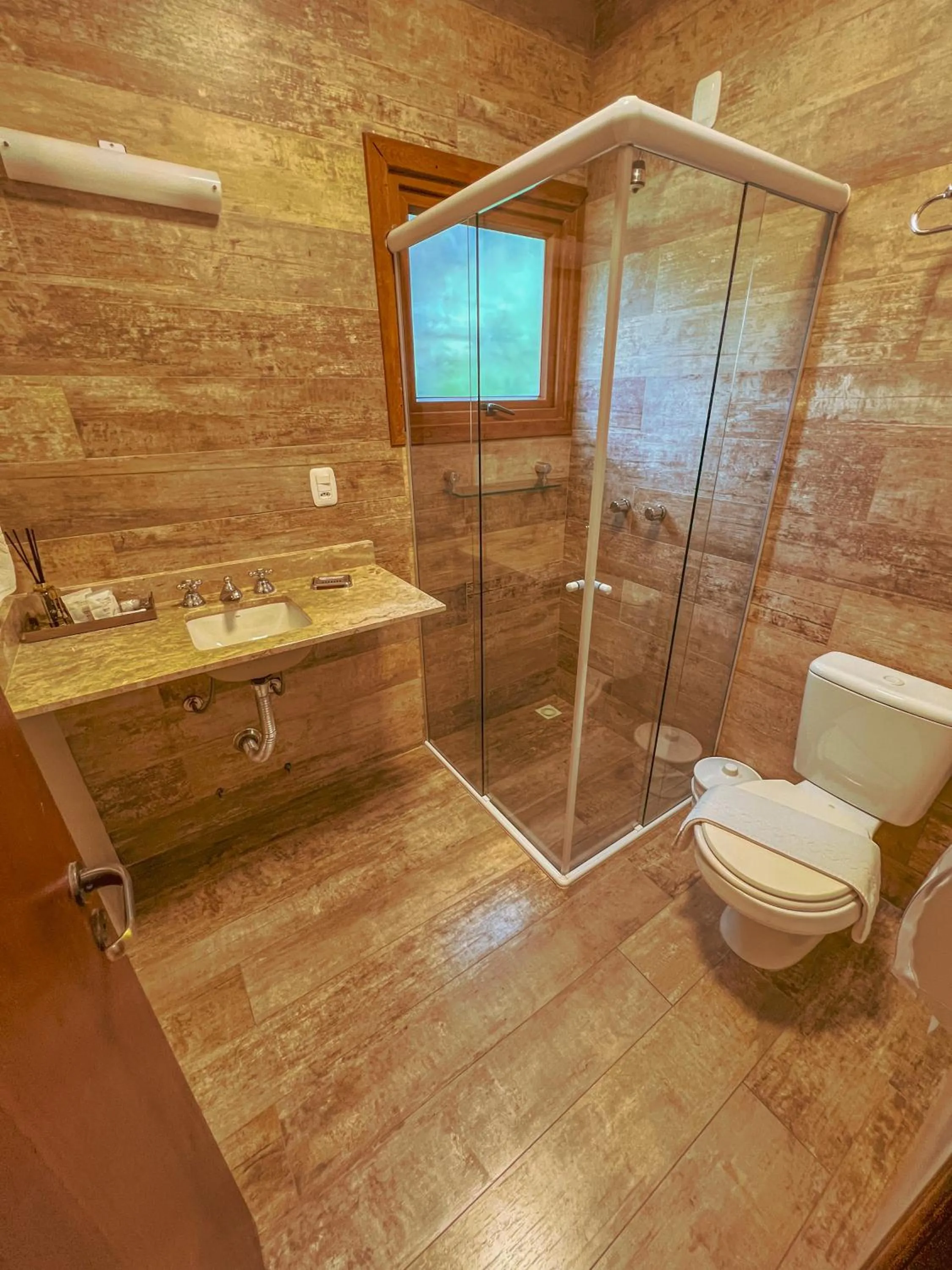 Bathroom in Pousada Ares da Serra - Centro