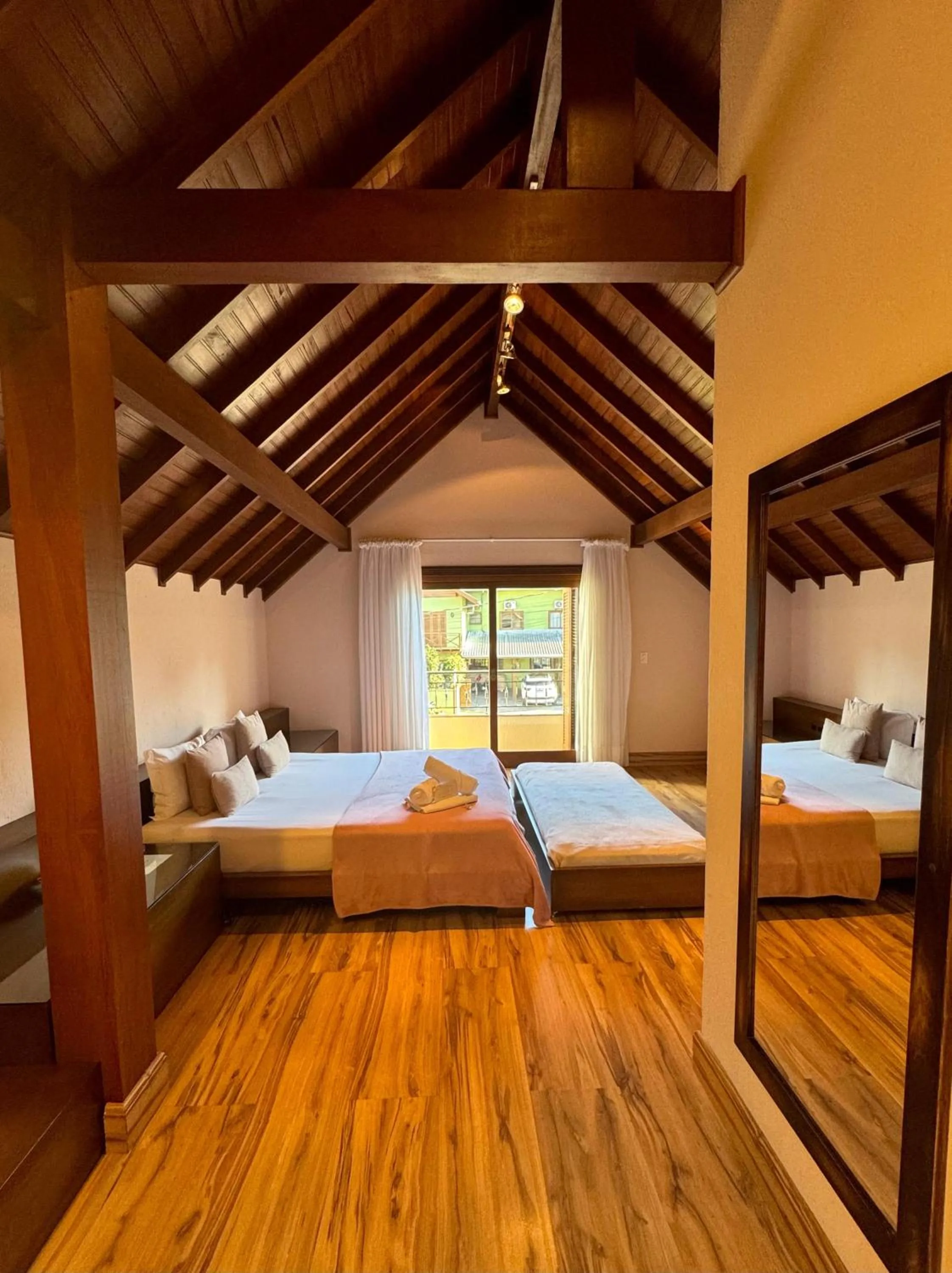 Bedroom, Bed in Pousada Ares da Serra - Centro