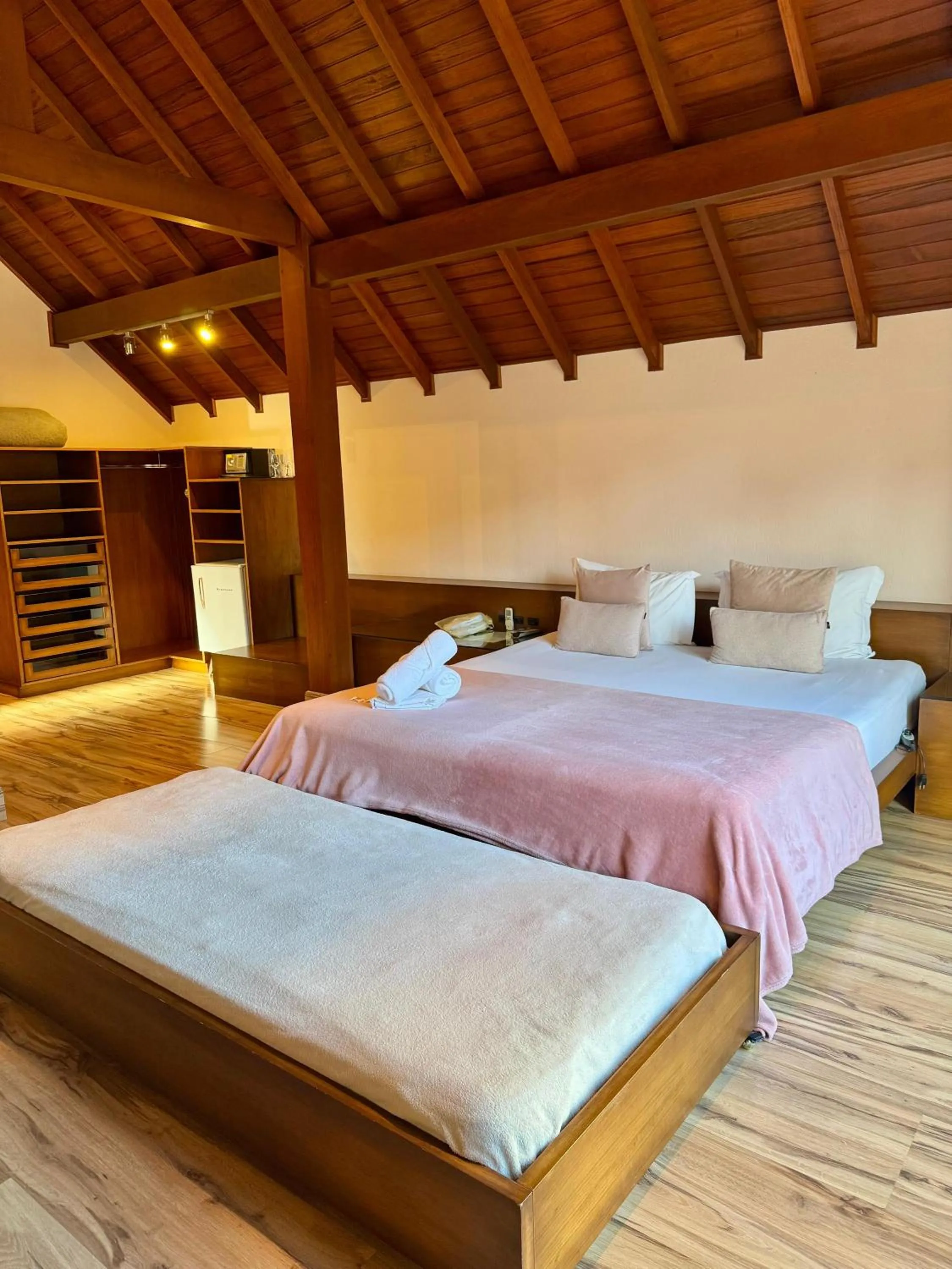 Bed in Pousada Ares da Serra - Centro