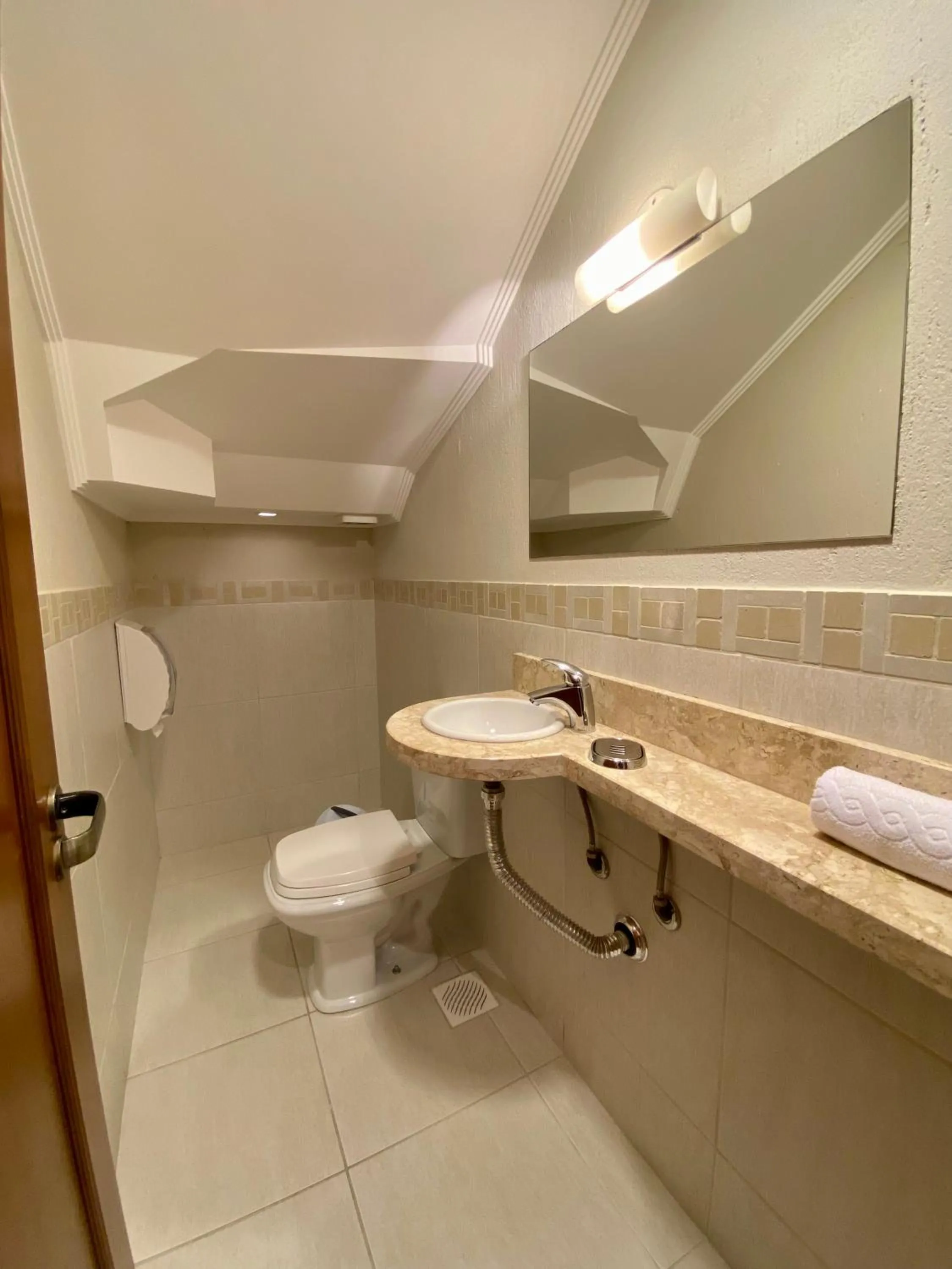 Bathroom in Pousada Ares da Serra - Centro