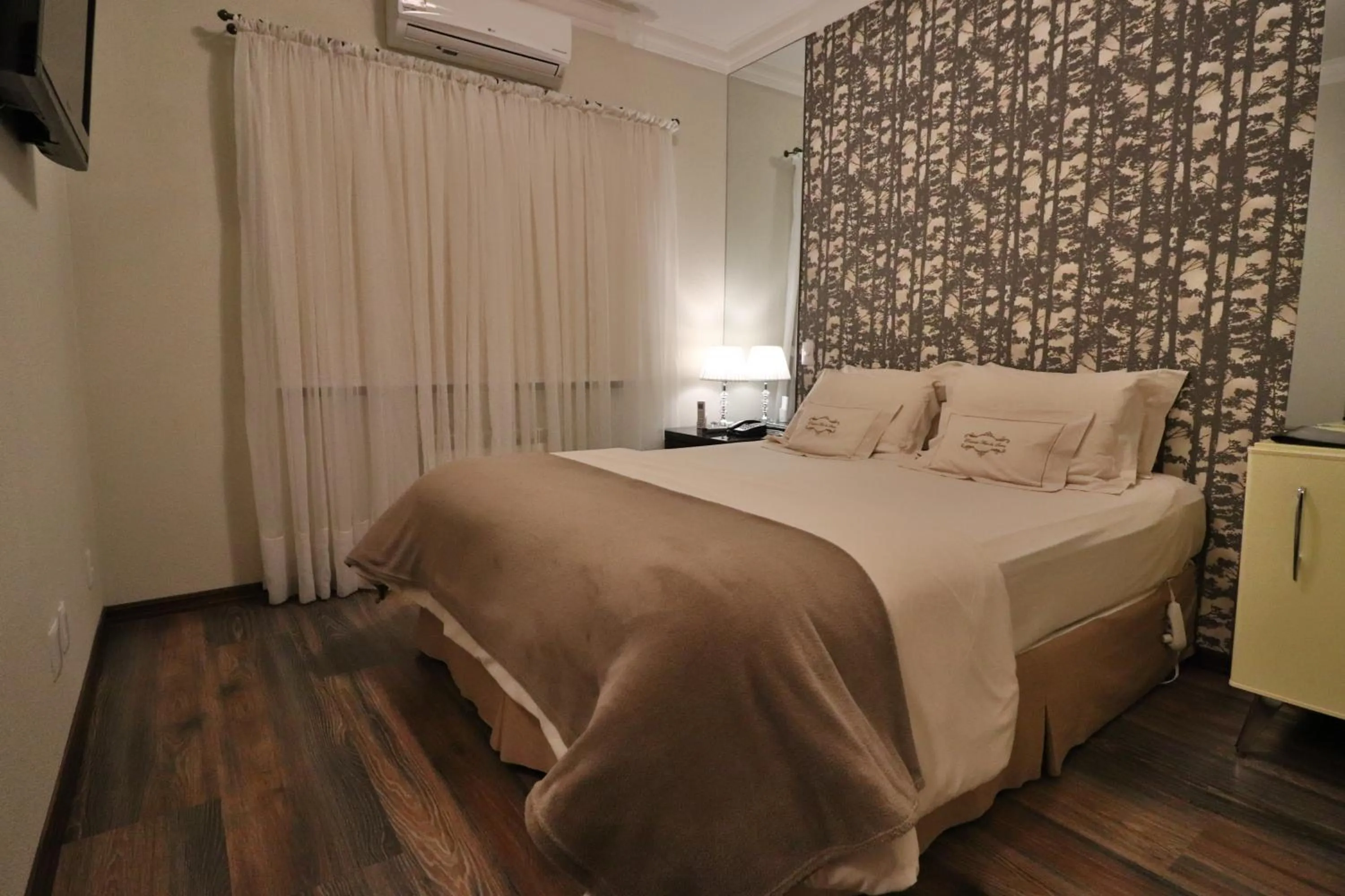 Bedroom, Bed in Pousada Ares da Serra - Centro