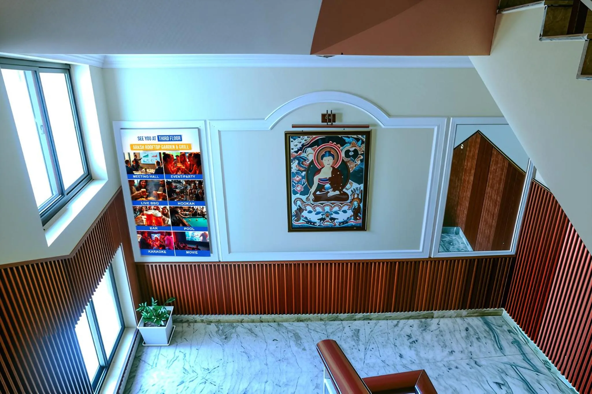 Property building in Hotel Peaceland Lumbini