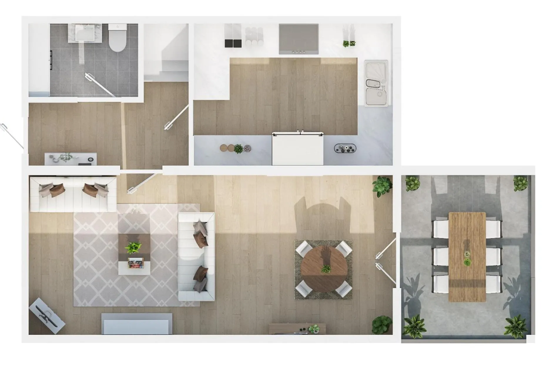 Floor plan in Blossomgate