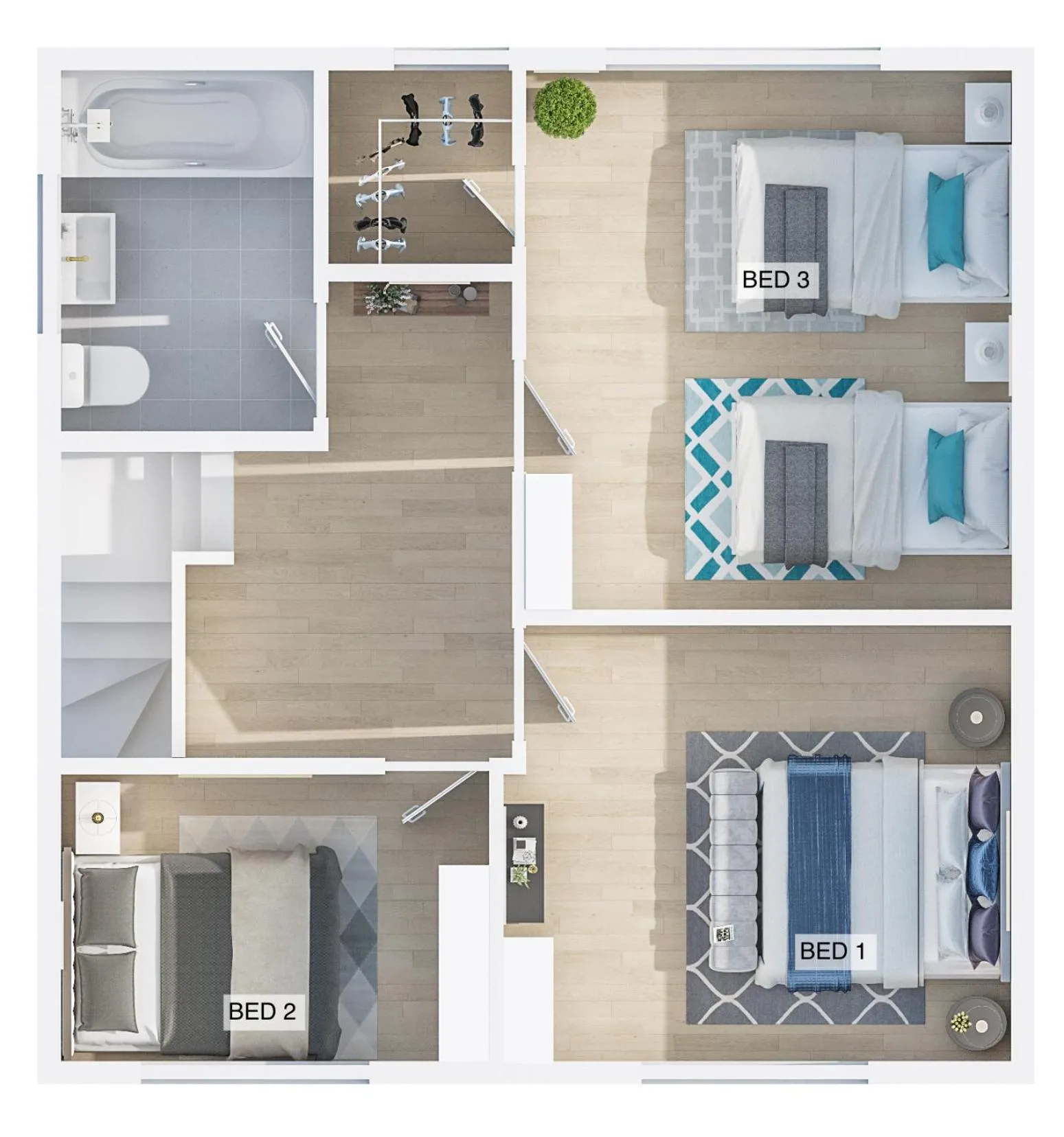 Floor plan in Blossomgate