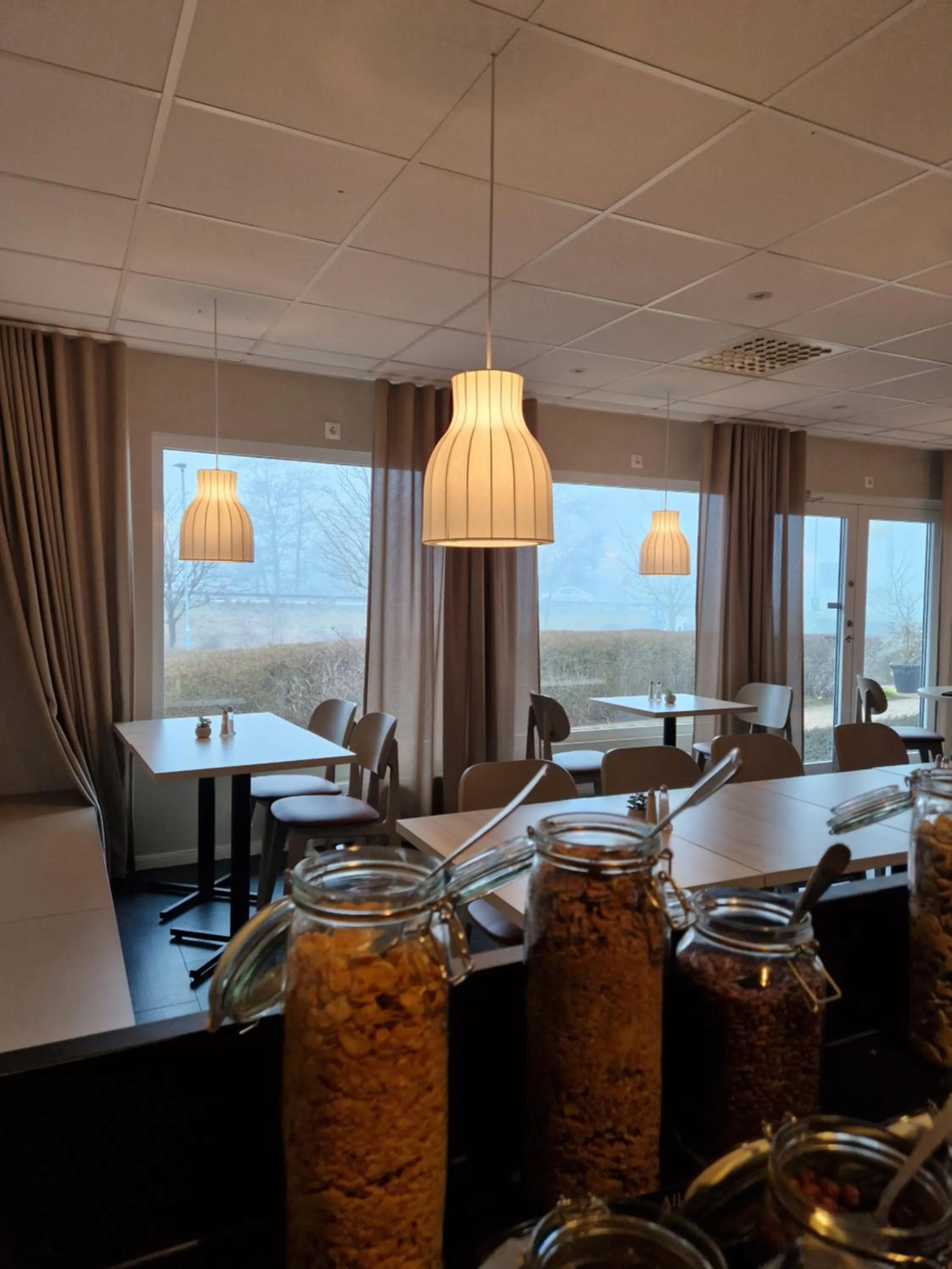 Restaurant/places to eat, Bed in Hotell Erikslund