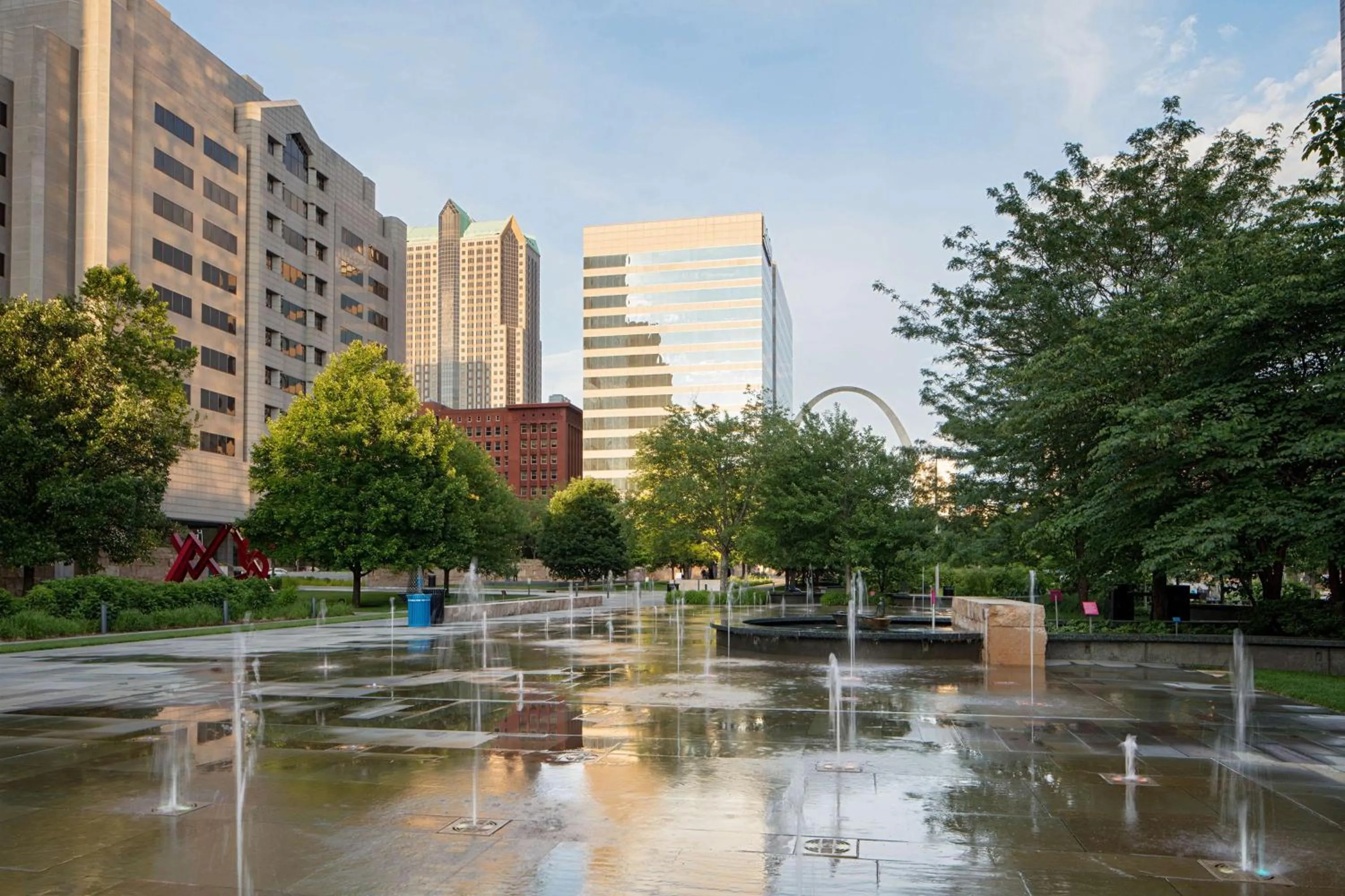 Location in Hyatt Regency Saint Louis at The Arch