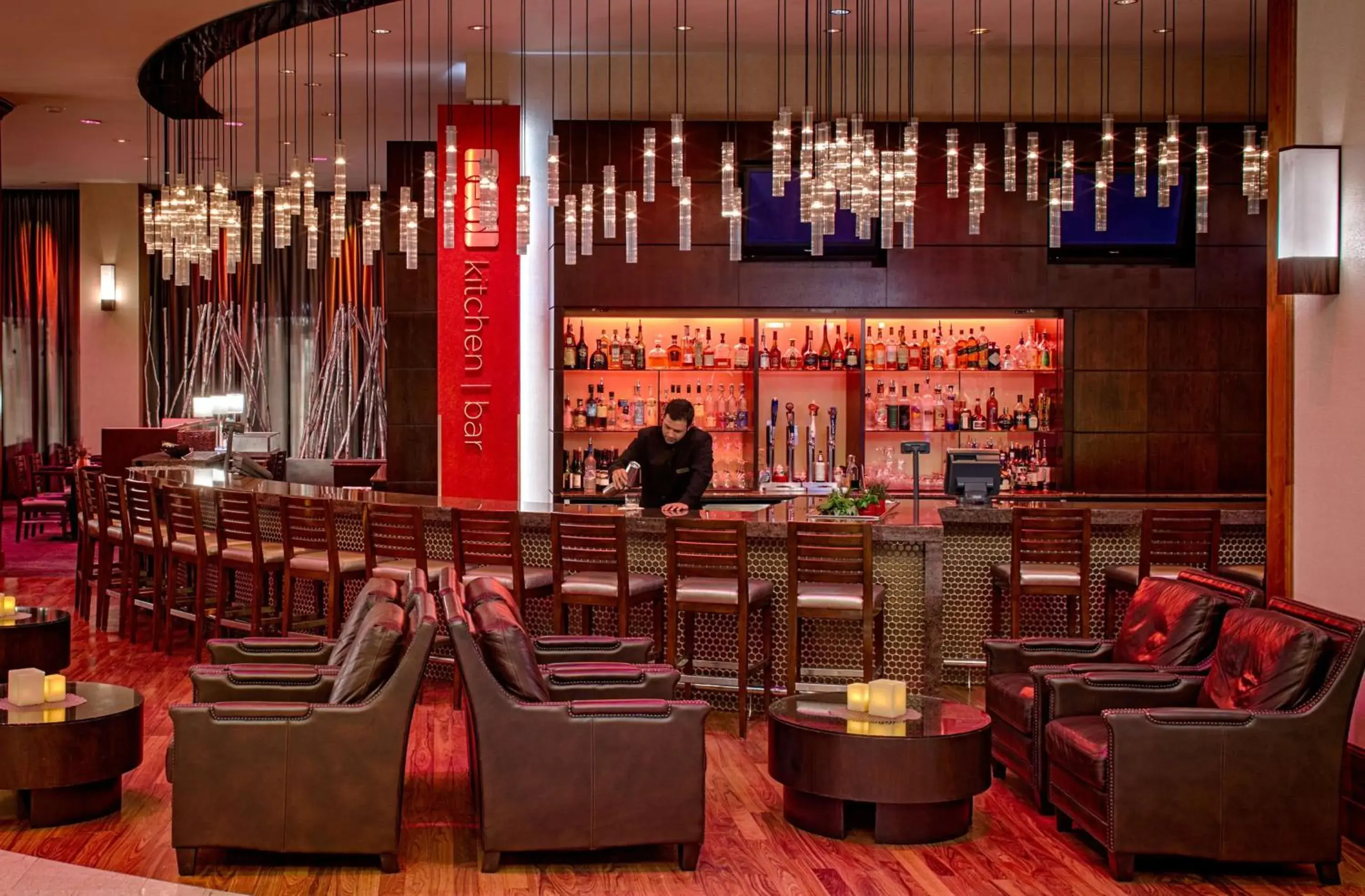 Lounge or bar in Hyatt Regency Saint Louis at The Arch Lounge or bar in Hyatt Regency Saint Louis at The Arch