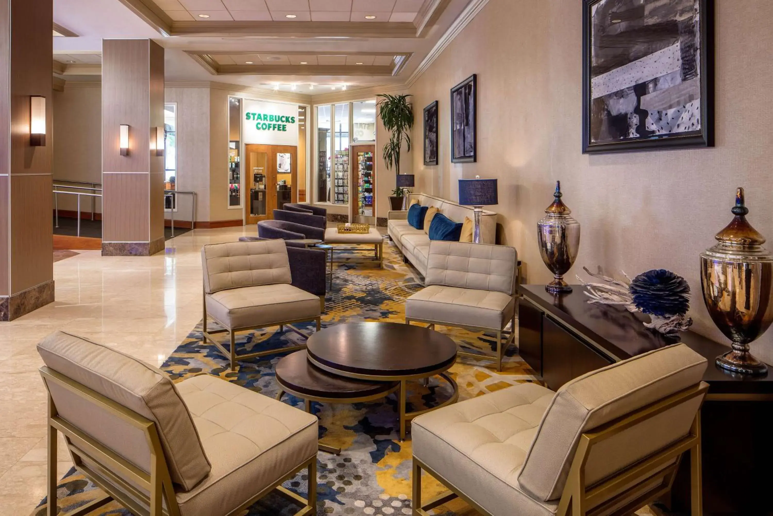 Lobby or reception in Hyatt Regency Saint Louis at The Arch Lobby or reception in Hyatt Regency Saint Louis at The Arch