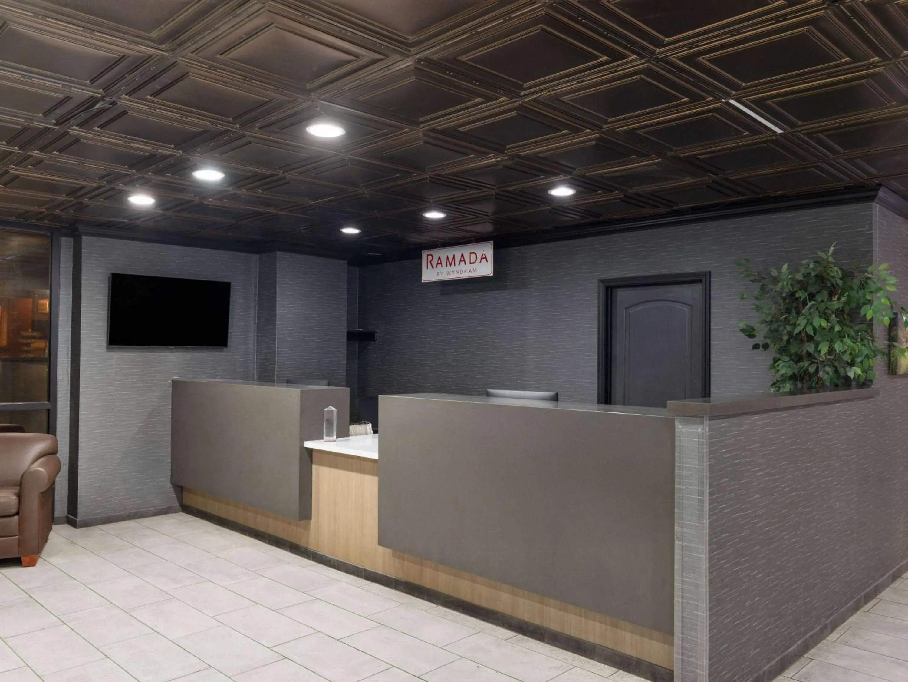 Lobby or reception in Ramada by Wyndham Elko Hotel at Stockmen's Casino Lobby or reception in Ramada by Wyndham Elko Hotel at Stockmen's Casino