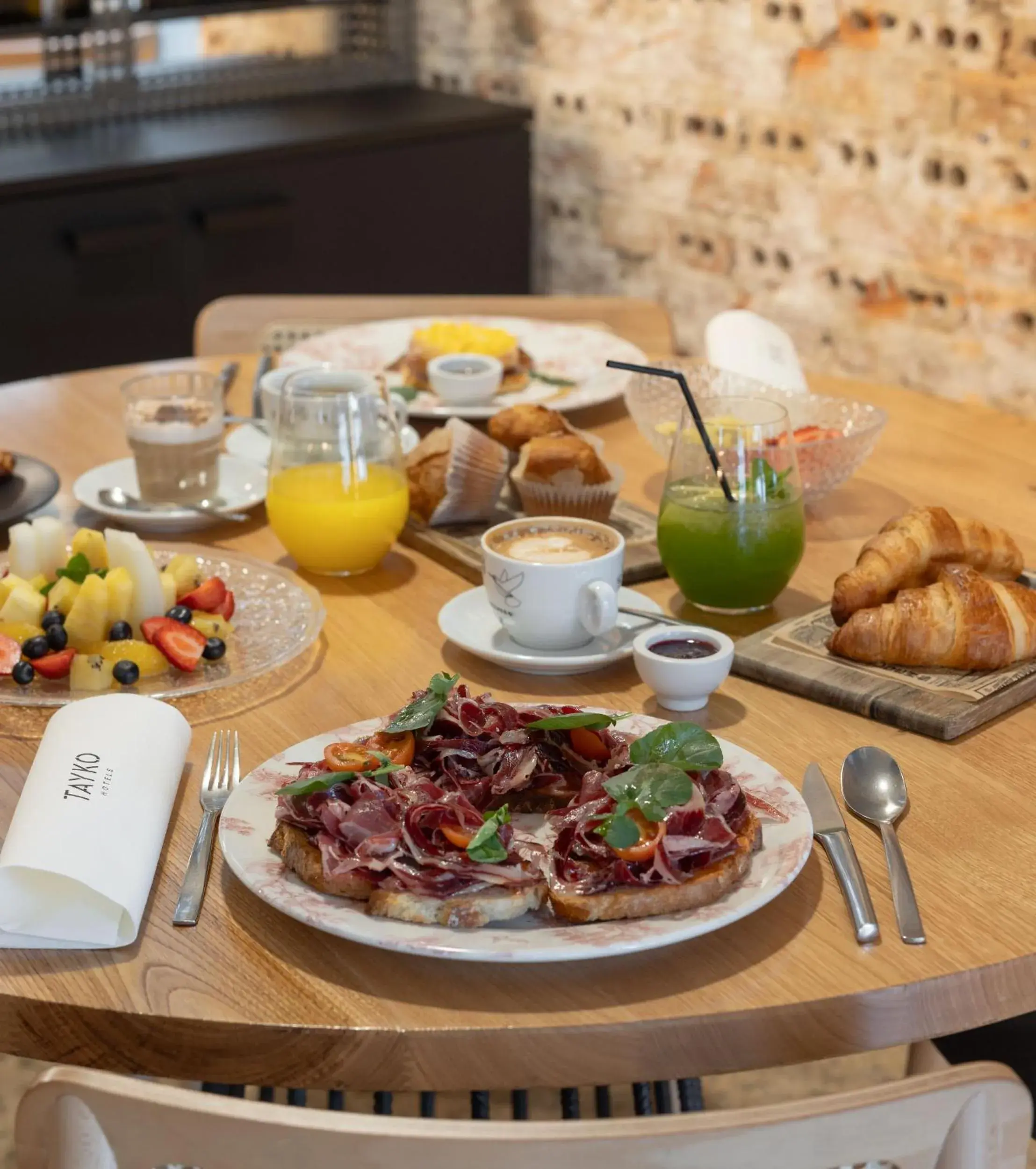 Breakfast in Hotel Tayko Bilbao Breakfast in Hotel Tayko Bilbao