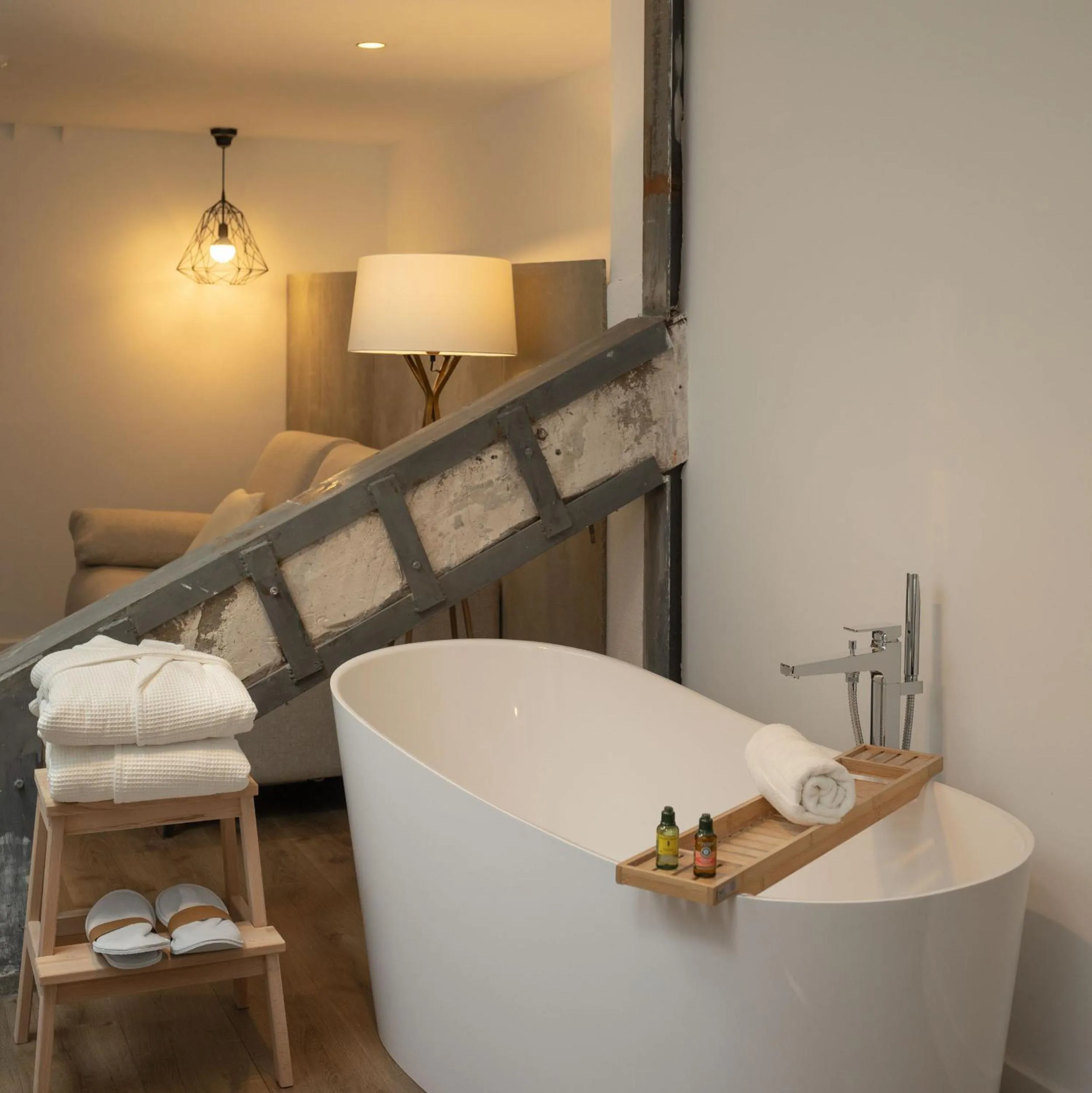 Bath in Hotel Tayko Bilbao