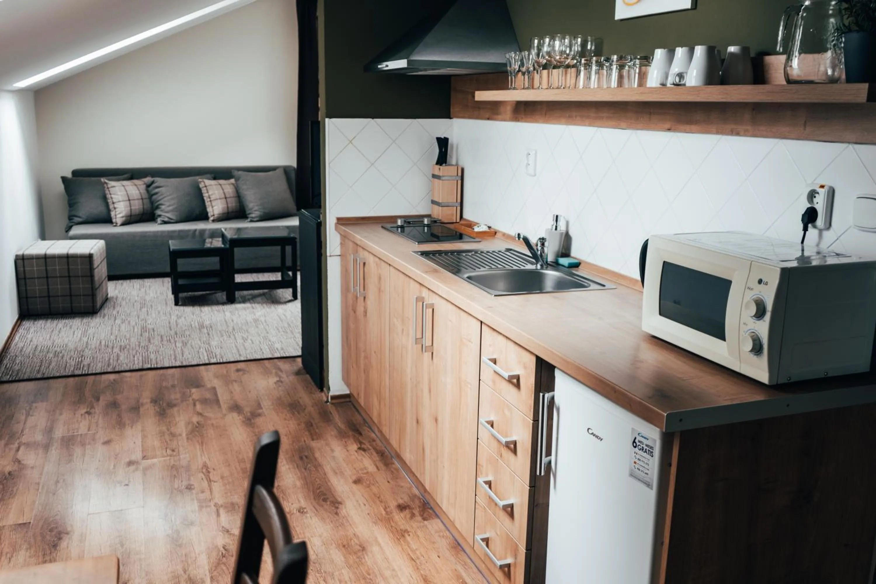 Kitchen or kitchenette in APLEND Tatry Holiday