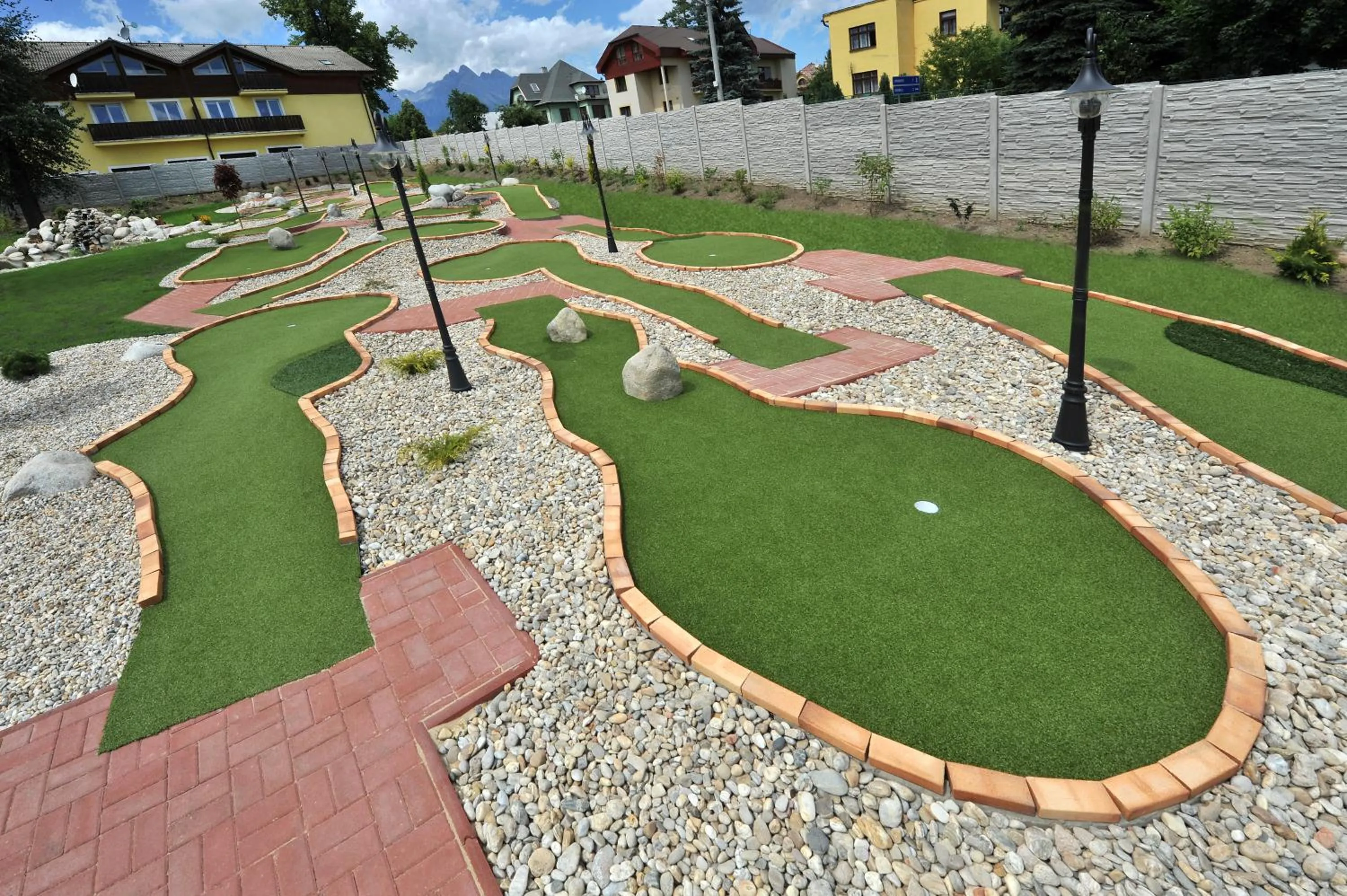 Minigolf in APLEND Tatry Holiday
