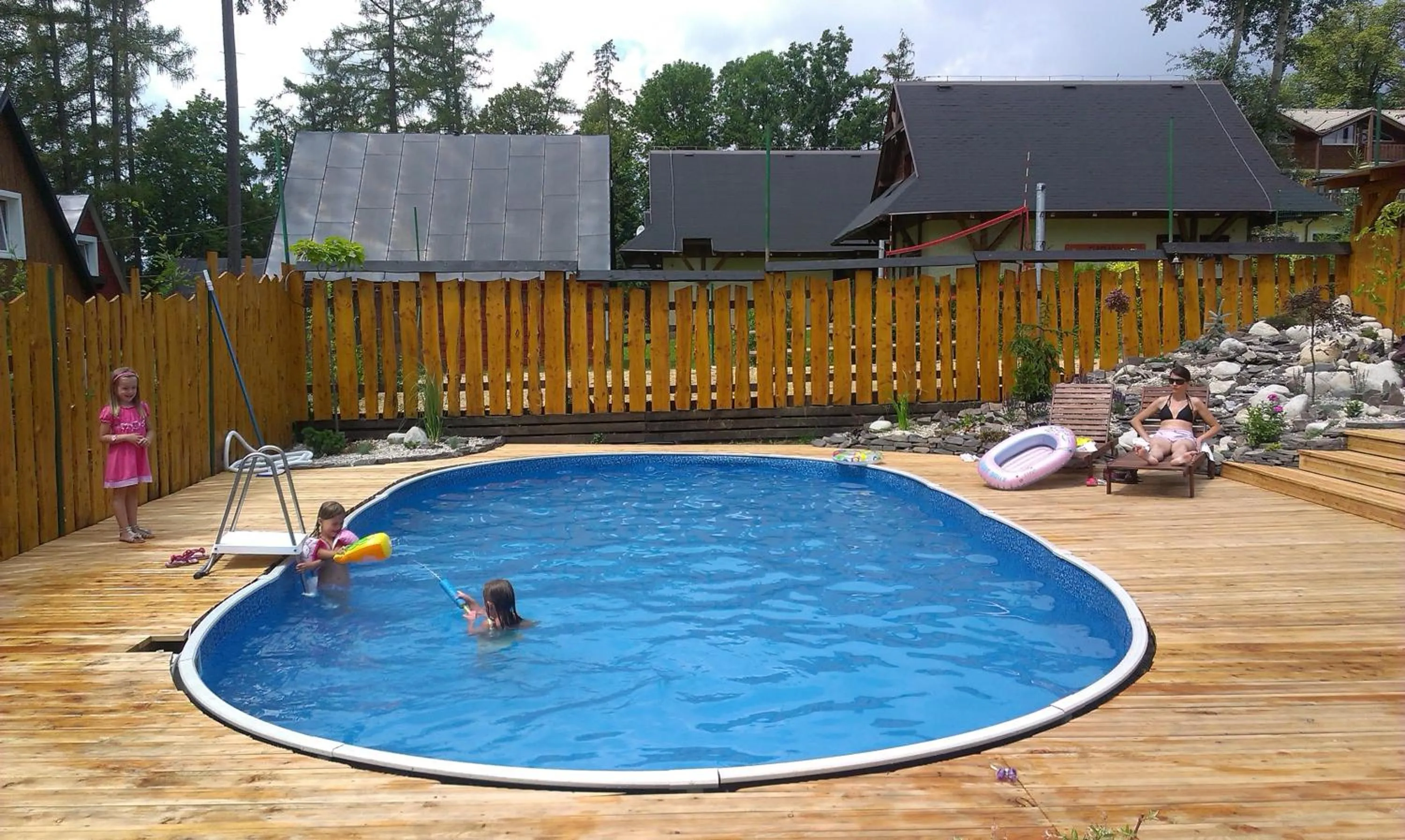 Swimming pool in APLEND Tatry Holiday