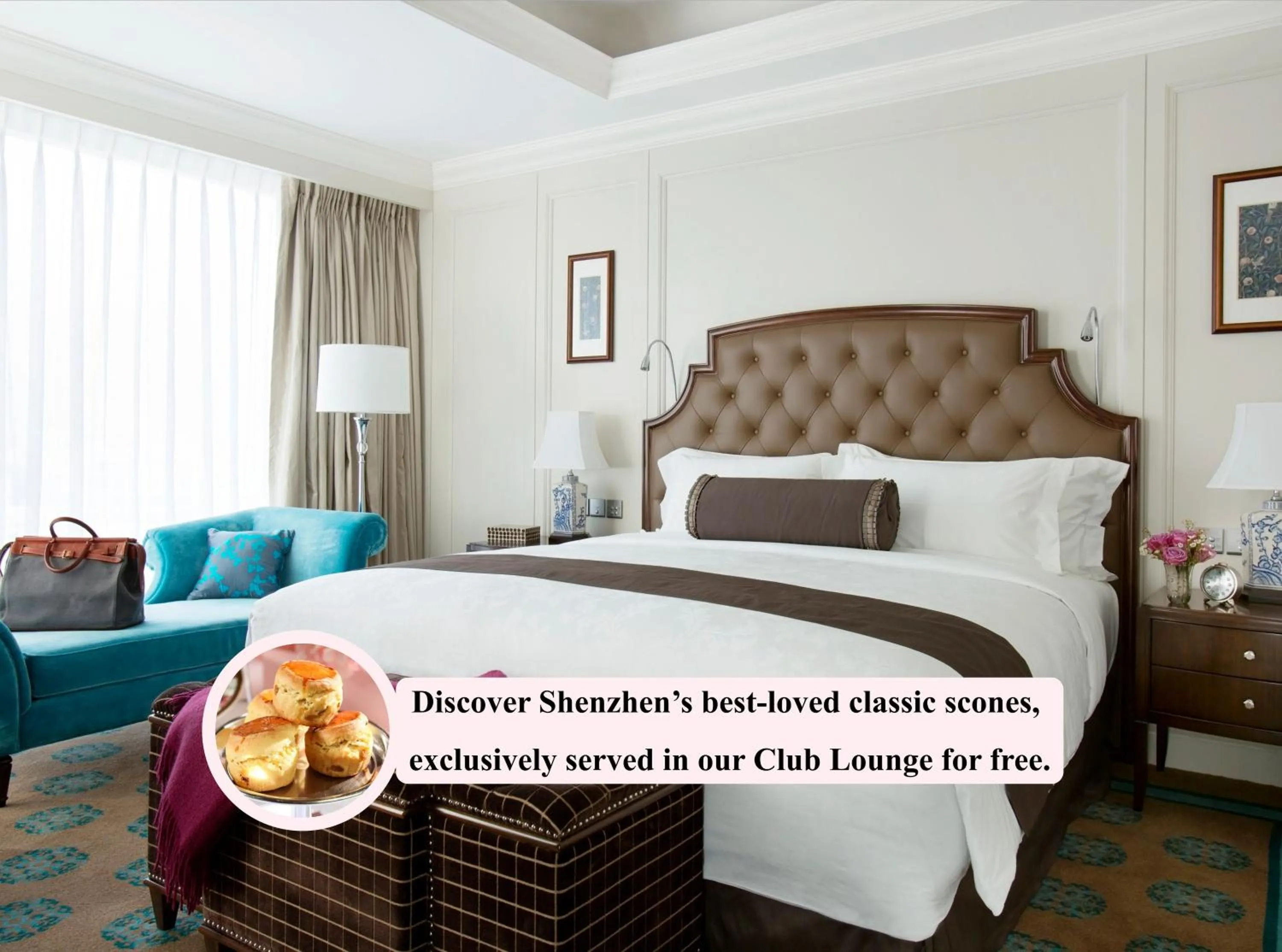 Bed in The Langham, Shenzhen