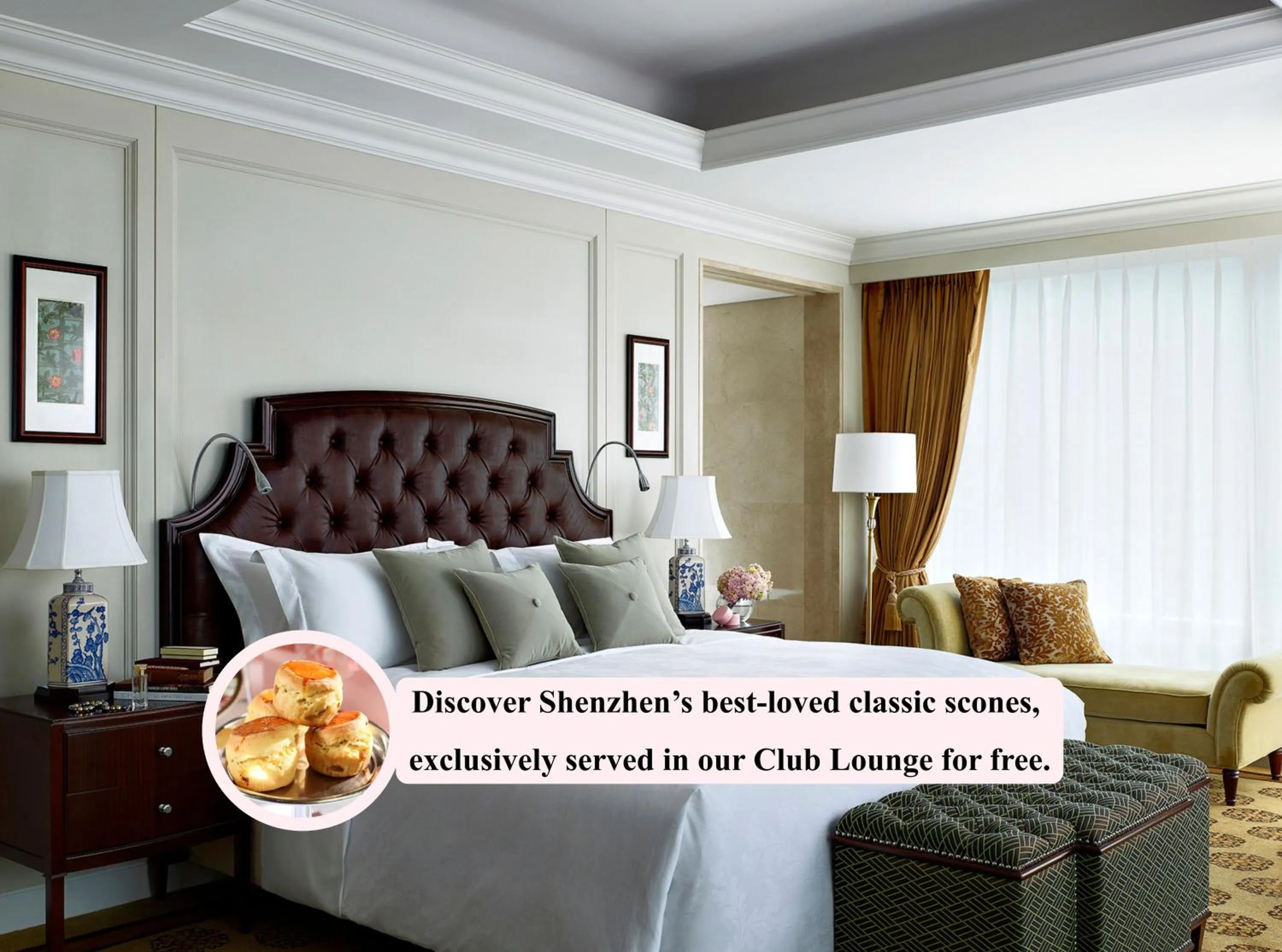 Bed in The Langham, Shenzhen