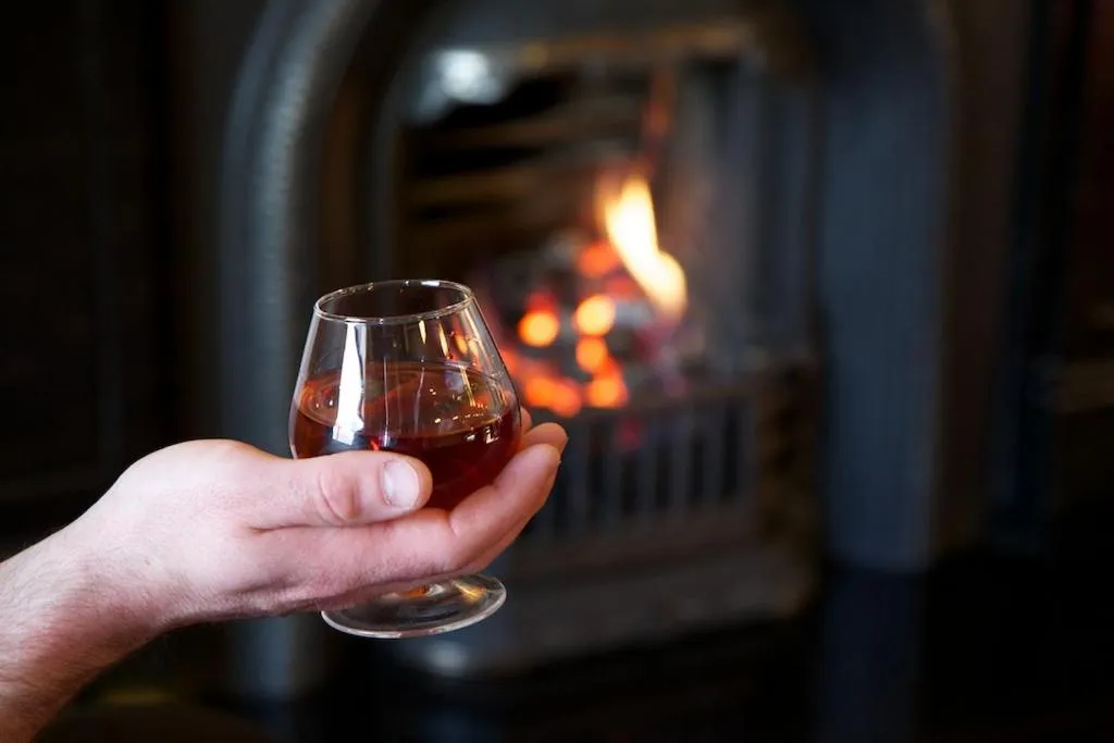 Drinks in Tully's Hotel