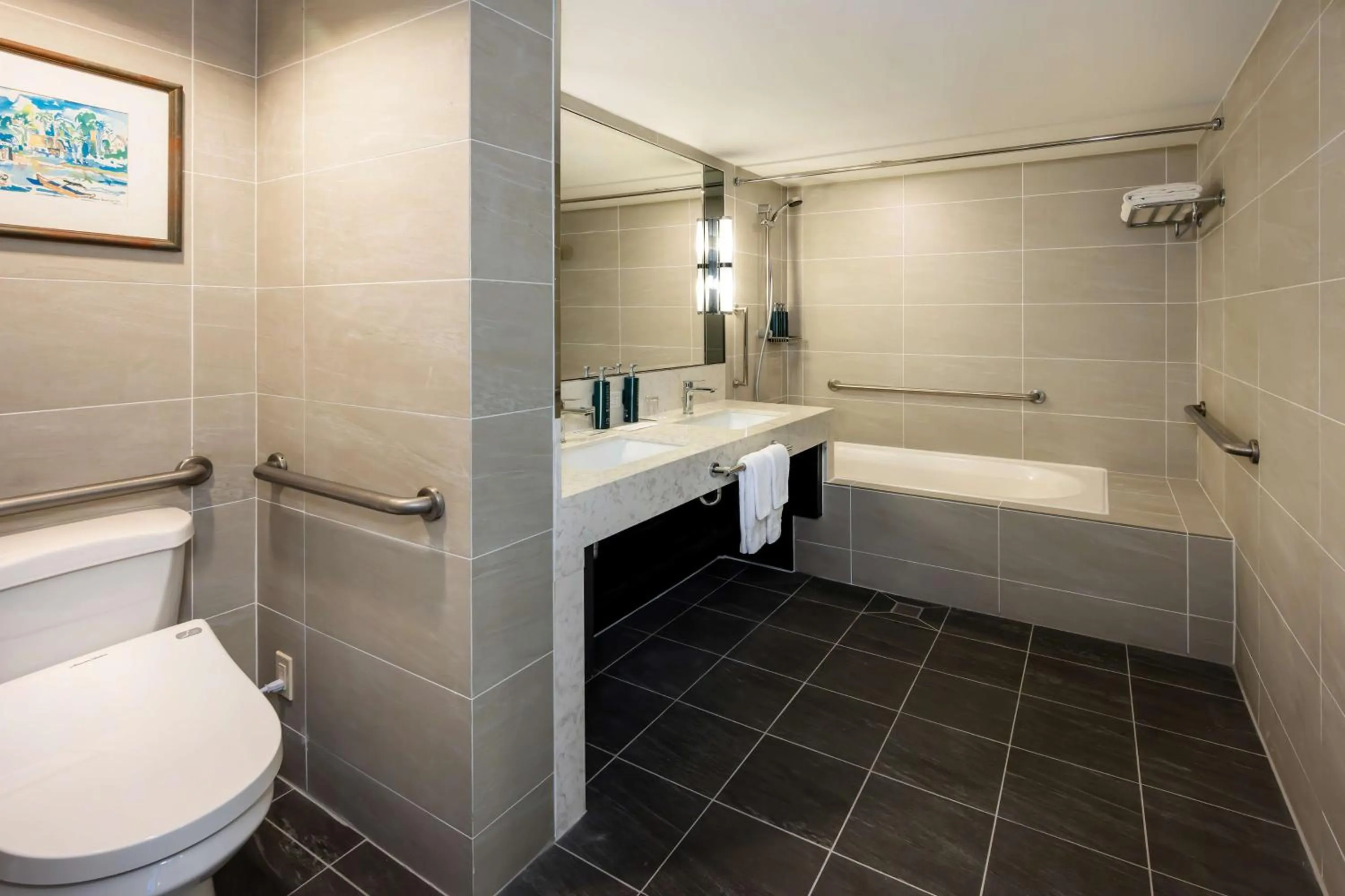 Bathroom in Hilton Guam Resort & Spa