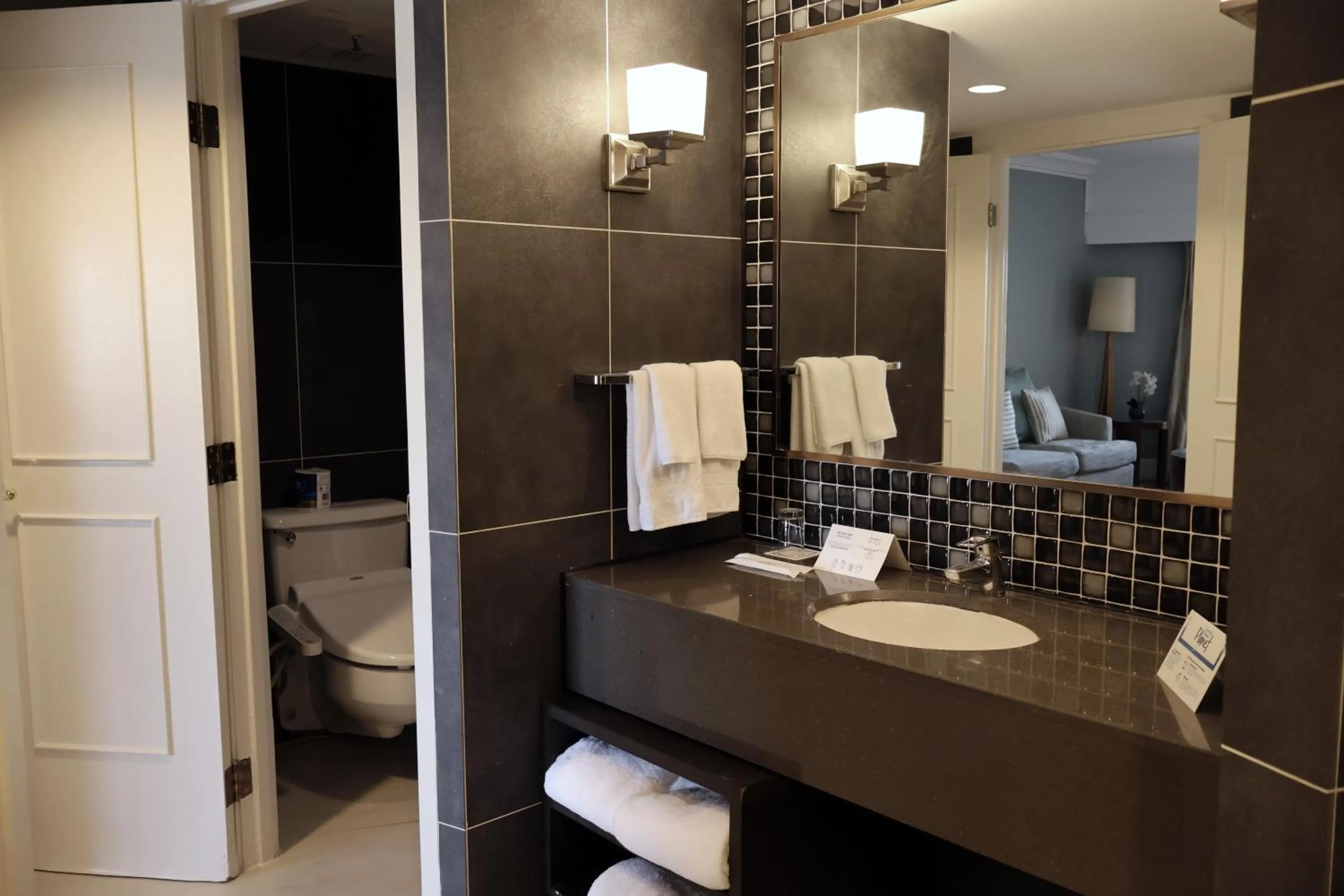 Toilet in Hilton Guam Resort & Spa