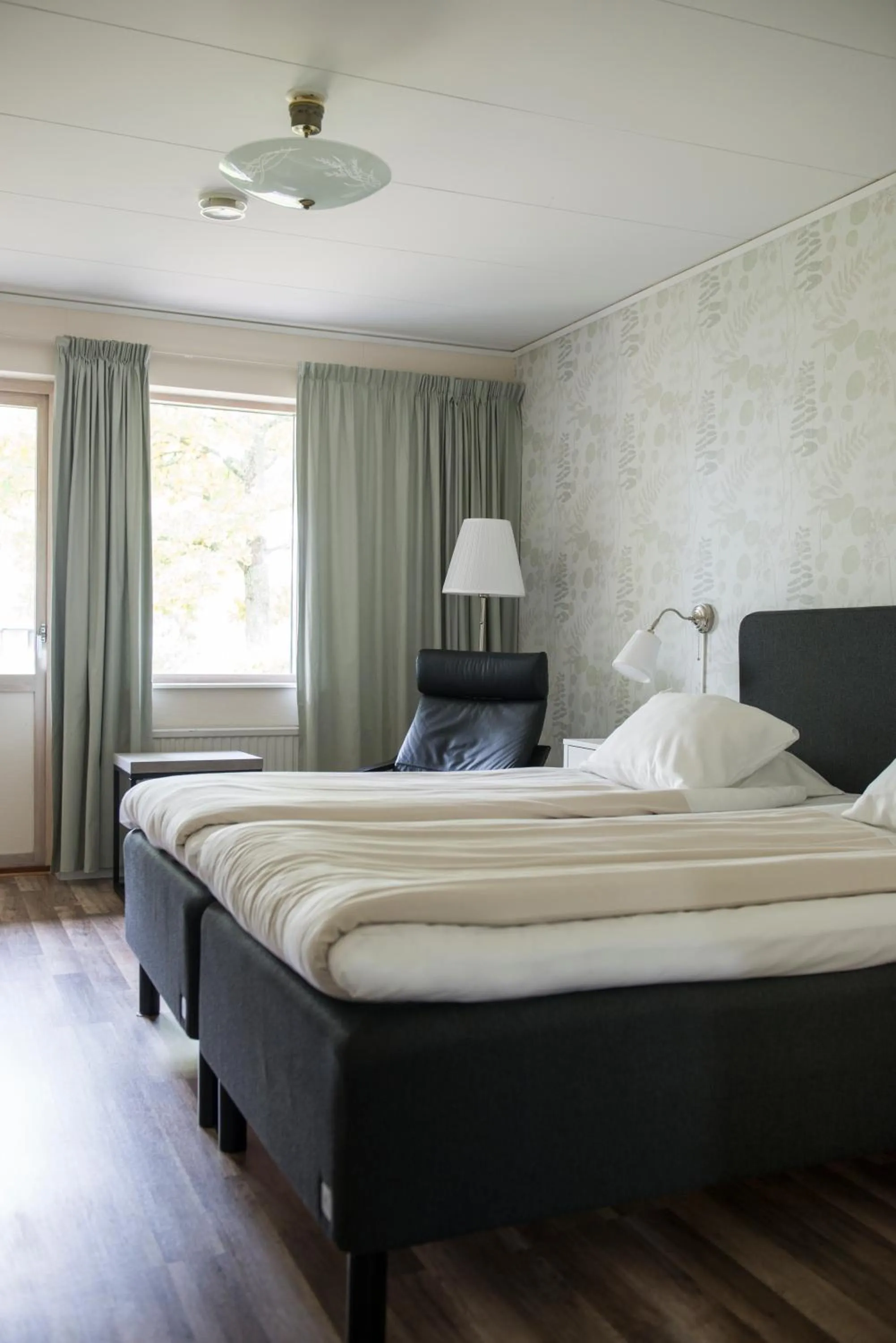 Bed in Hotel Toftagården