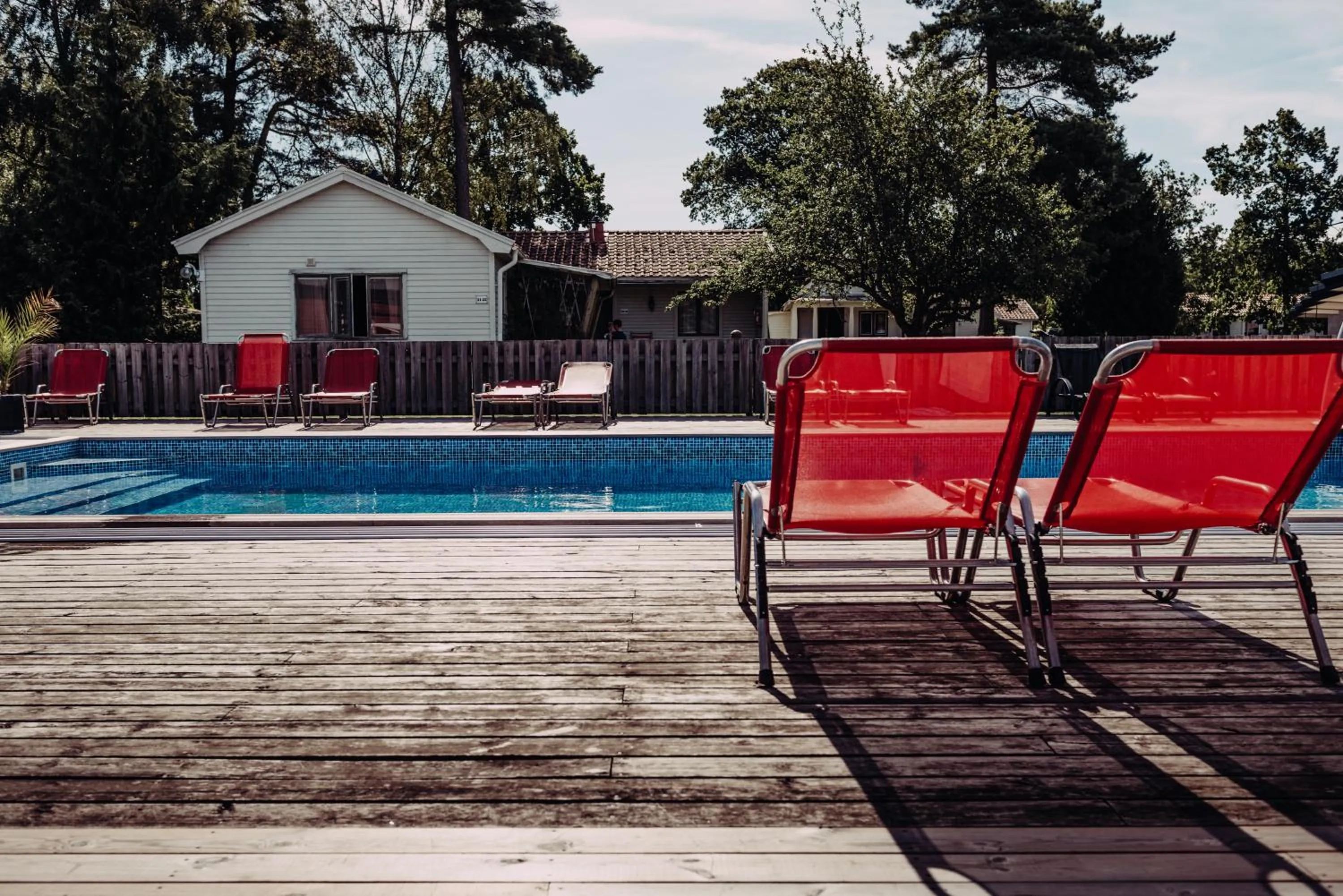 Swimming pool in Hotel Toftagården