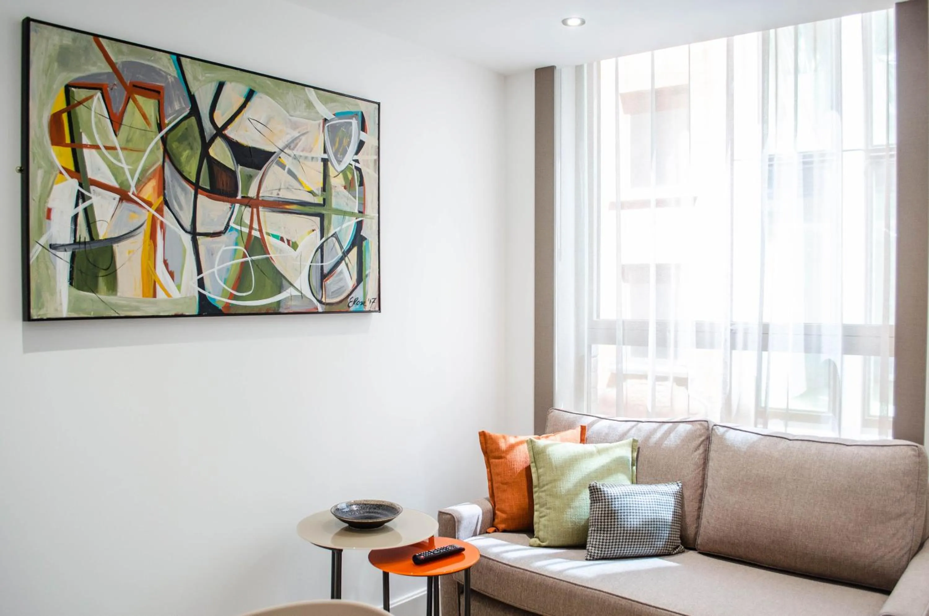 Living room in The Chronicle by Supercity Aparthotels