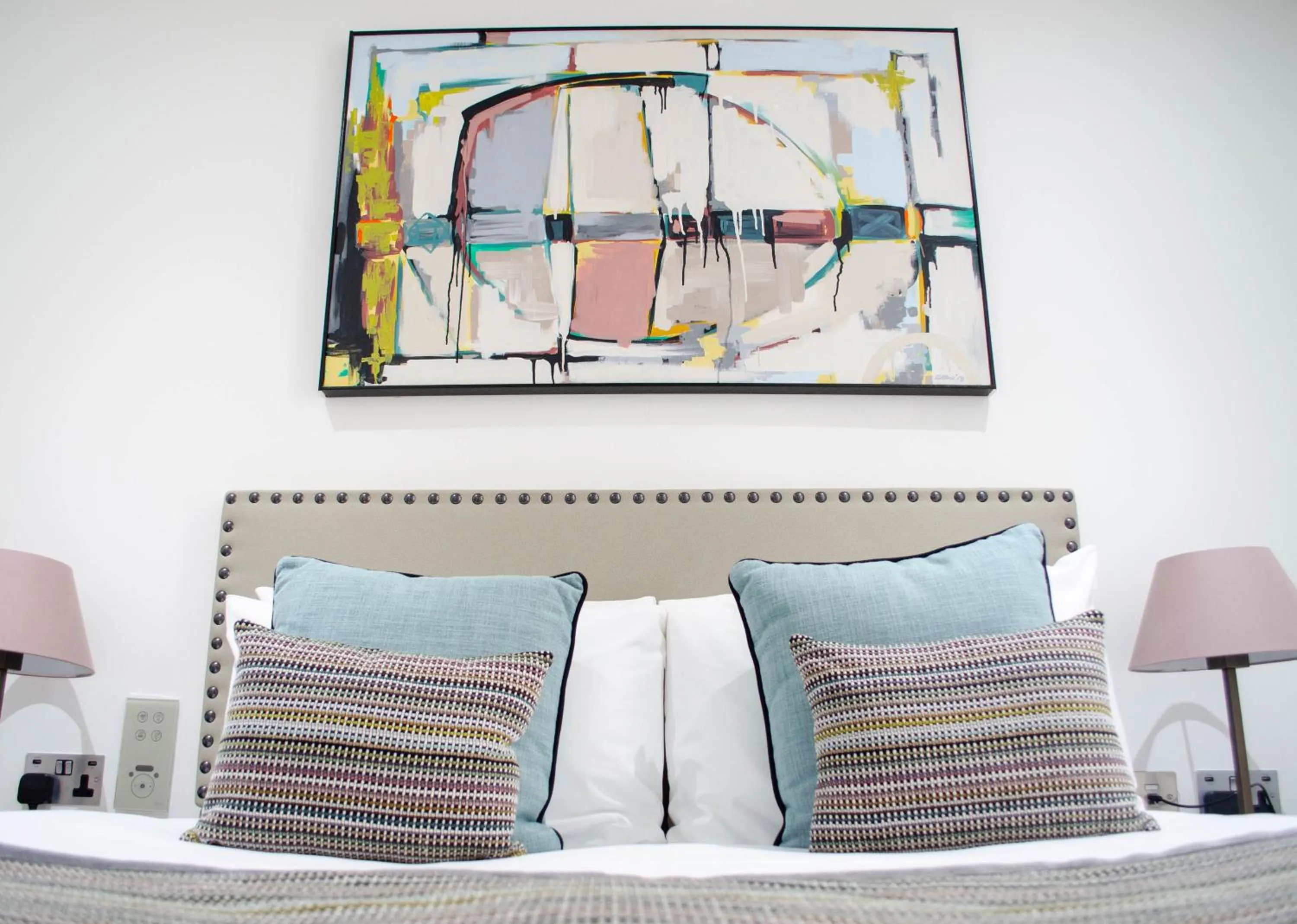 Bed in The Chronicle by Supercity Aparthotels