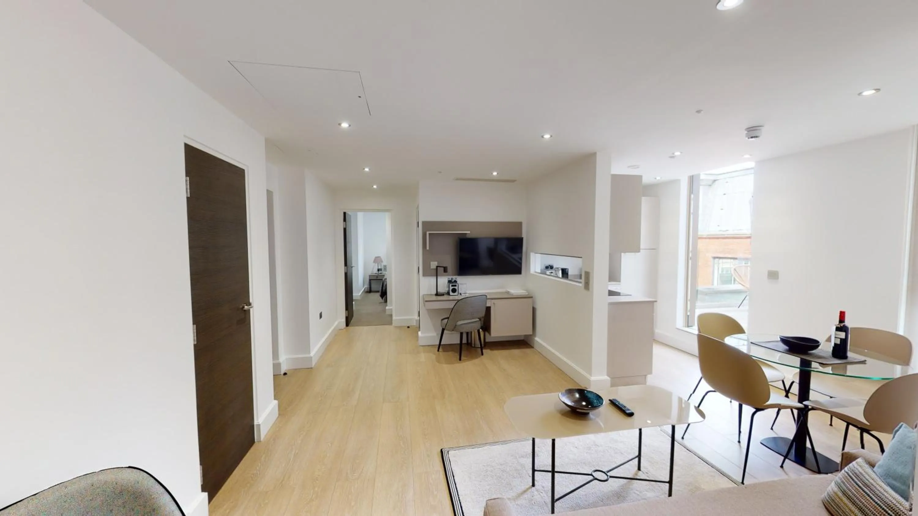 Living room in The Chronicle by Supercity Aparthotels