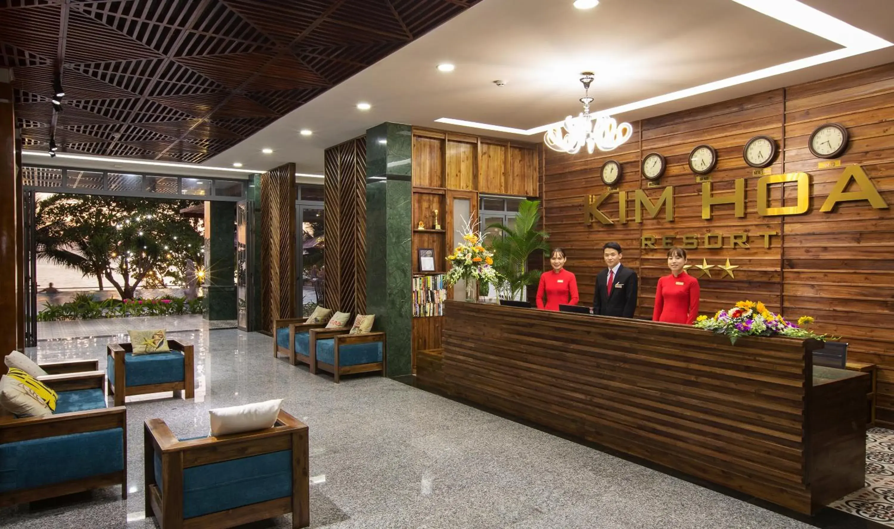 Lobby or reception in Kim Hoa Resort Lobby or reception in Kim Hoa Resort