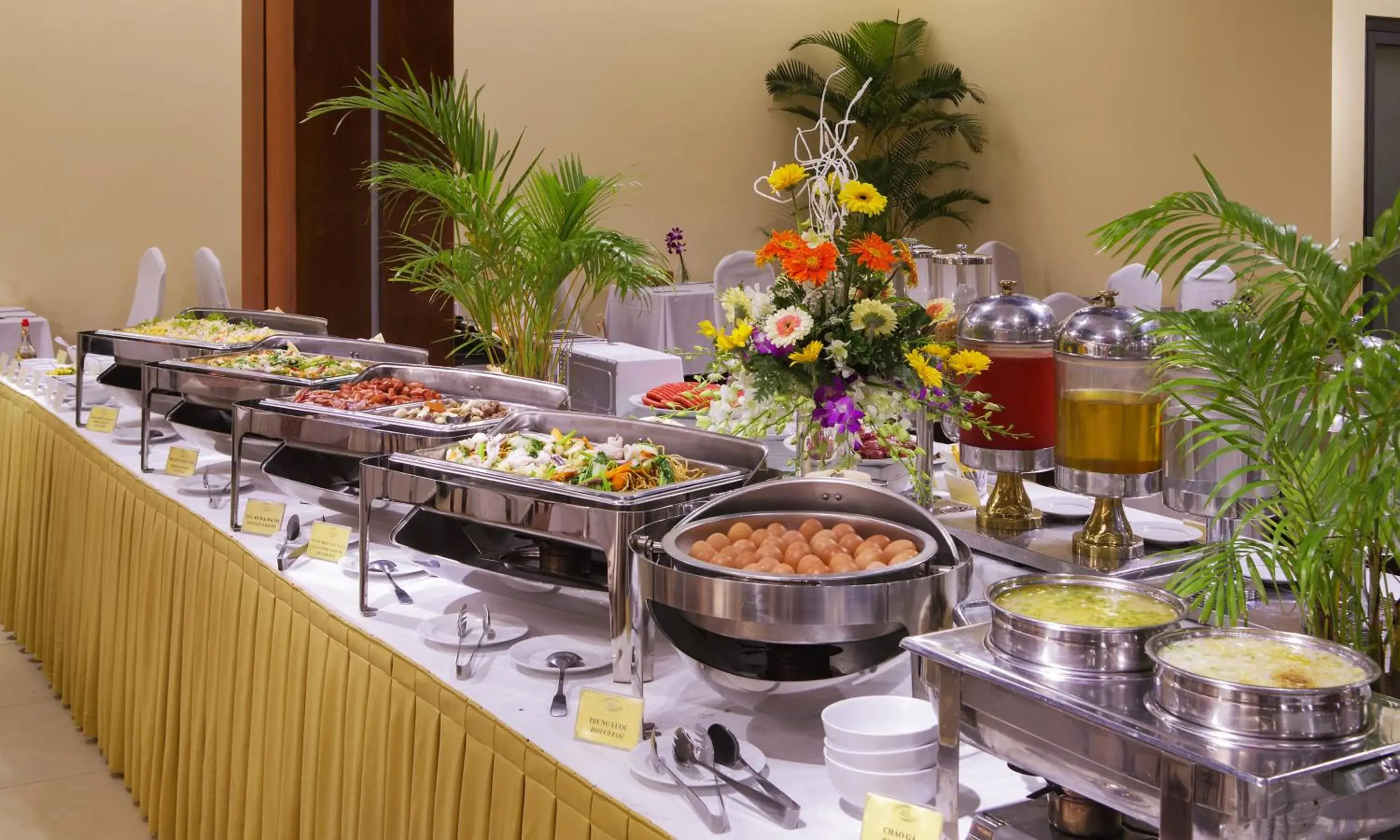 Breakfast in Kim Hoa Resort Breakfast in Kim Hoa Resort