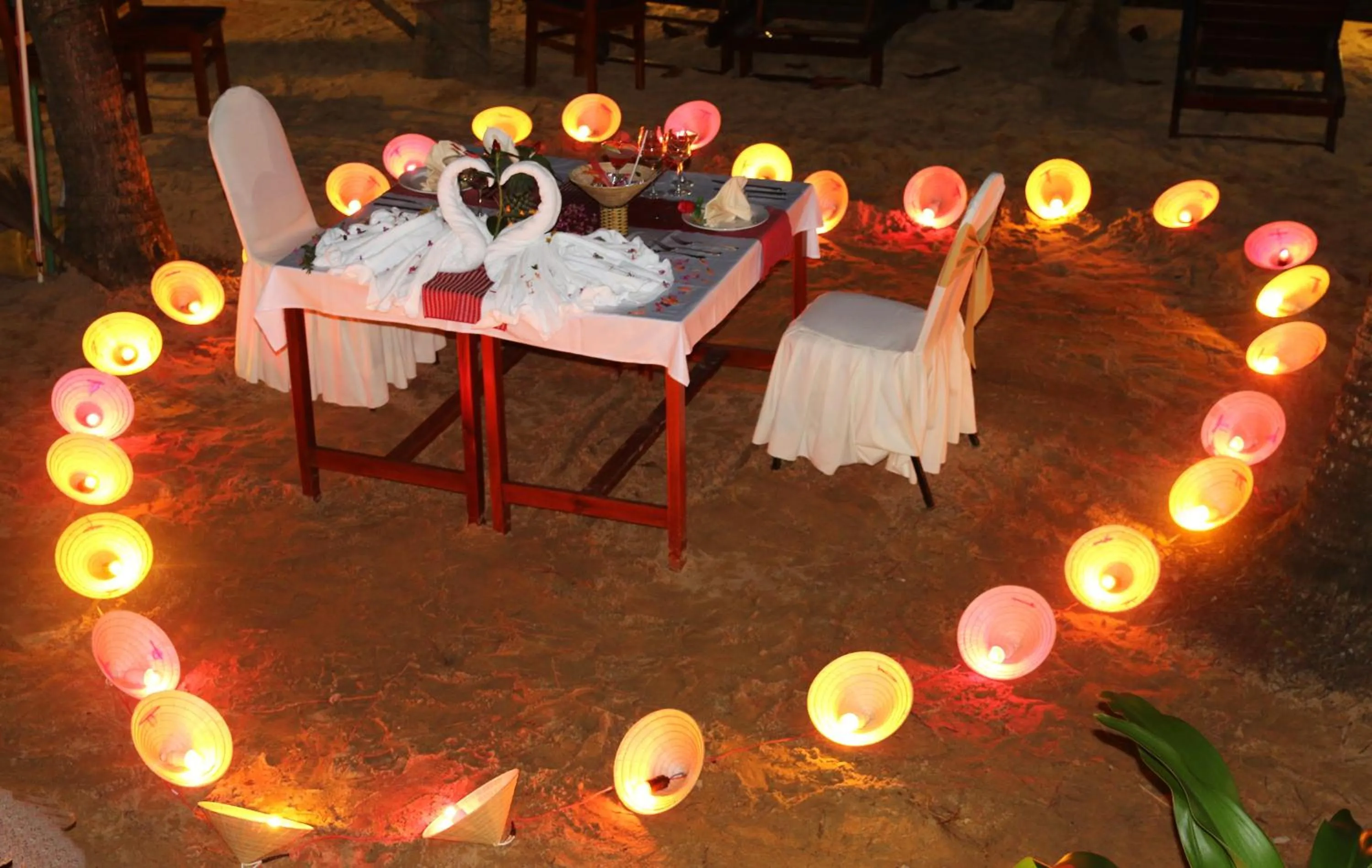 Decorative detail in Kim Hoa Resort