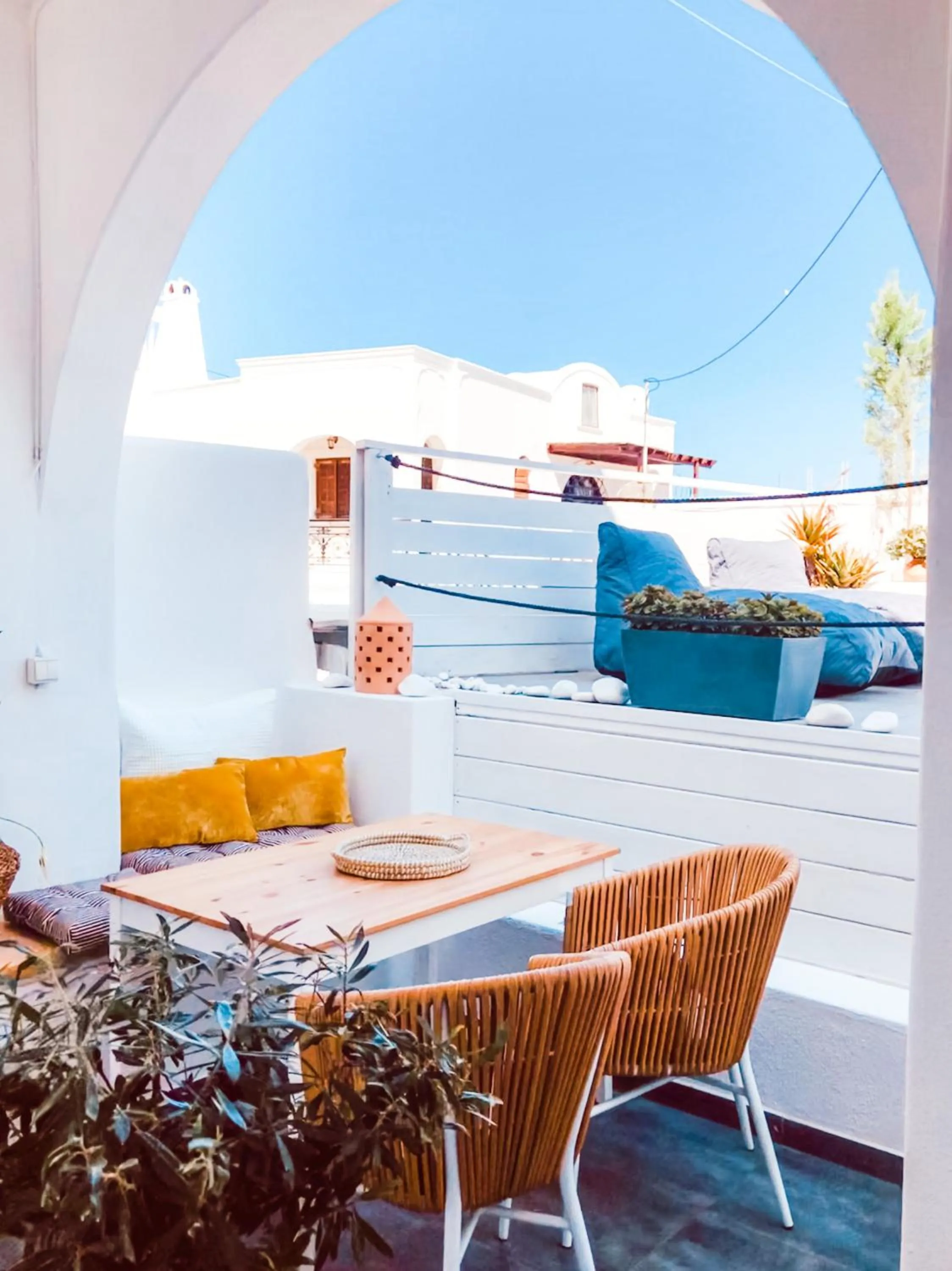 Patio in Elkaza Villas