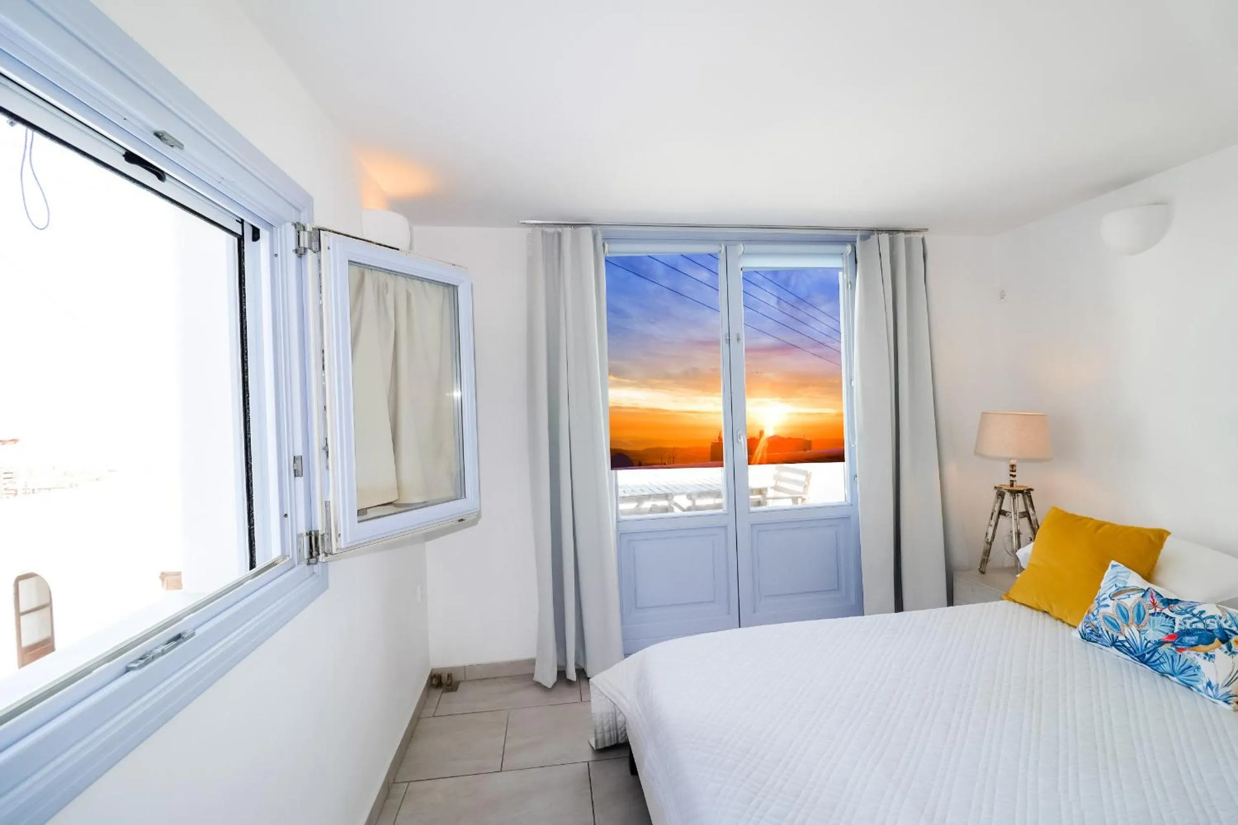 Balcony/Terrace, Bed in Elkaza Villas