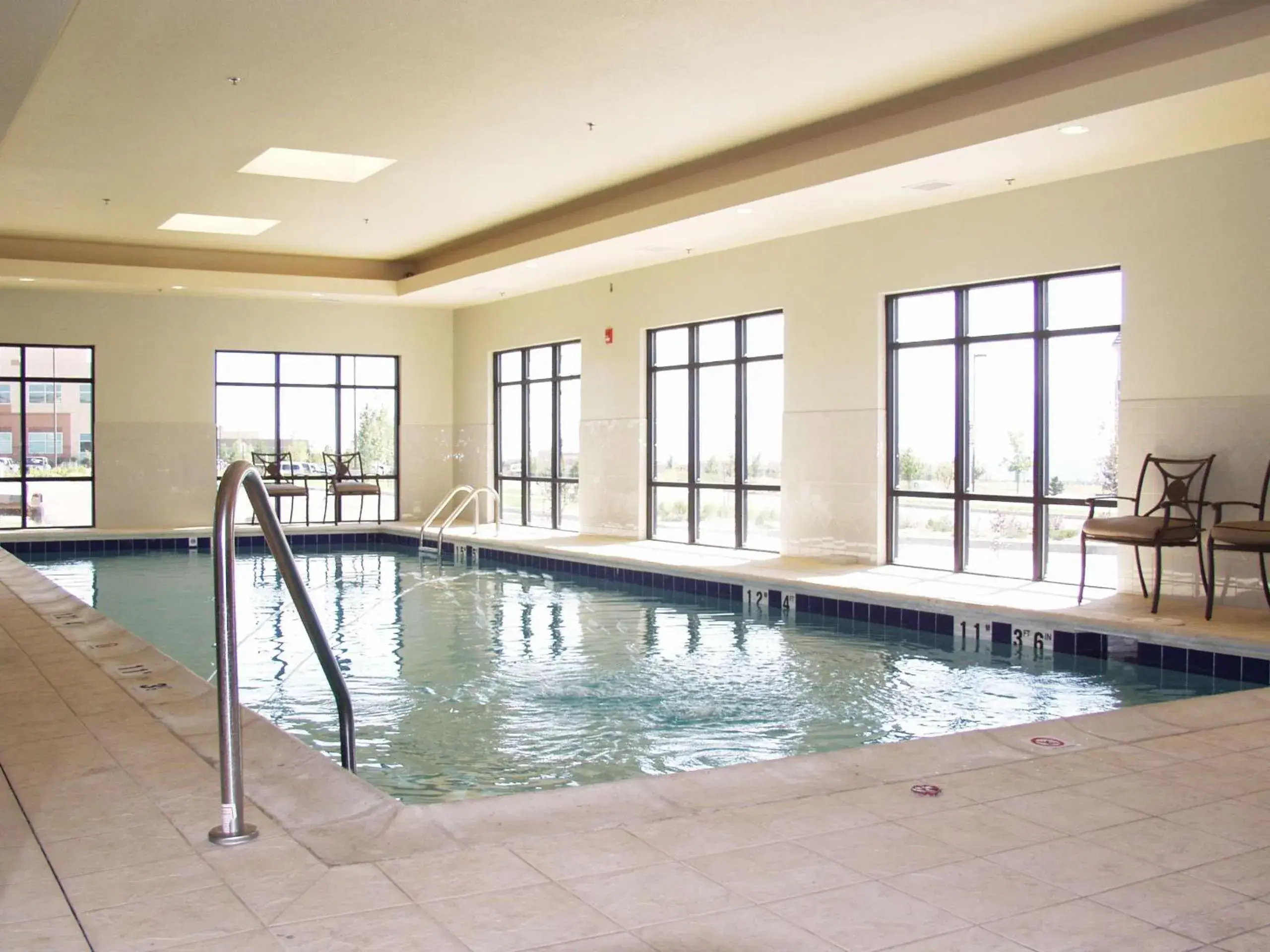 Pool view in Hampton Inn & Suites Colorado Springs-Air Force Academy/I-25 North Pool view in Hampton Inn & Suites Colorado Springs-Air Force Academy/I-25 North