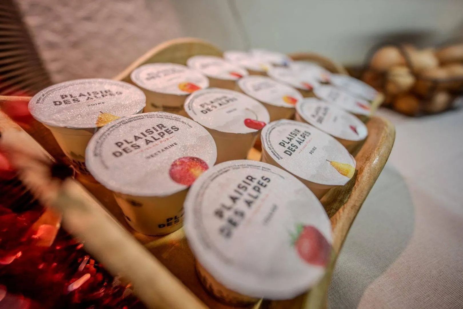 Buffet breakfast in Hôtel du Centre