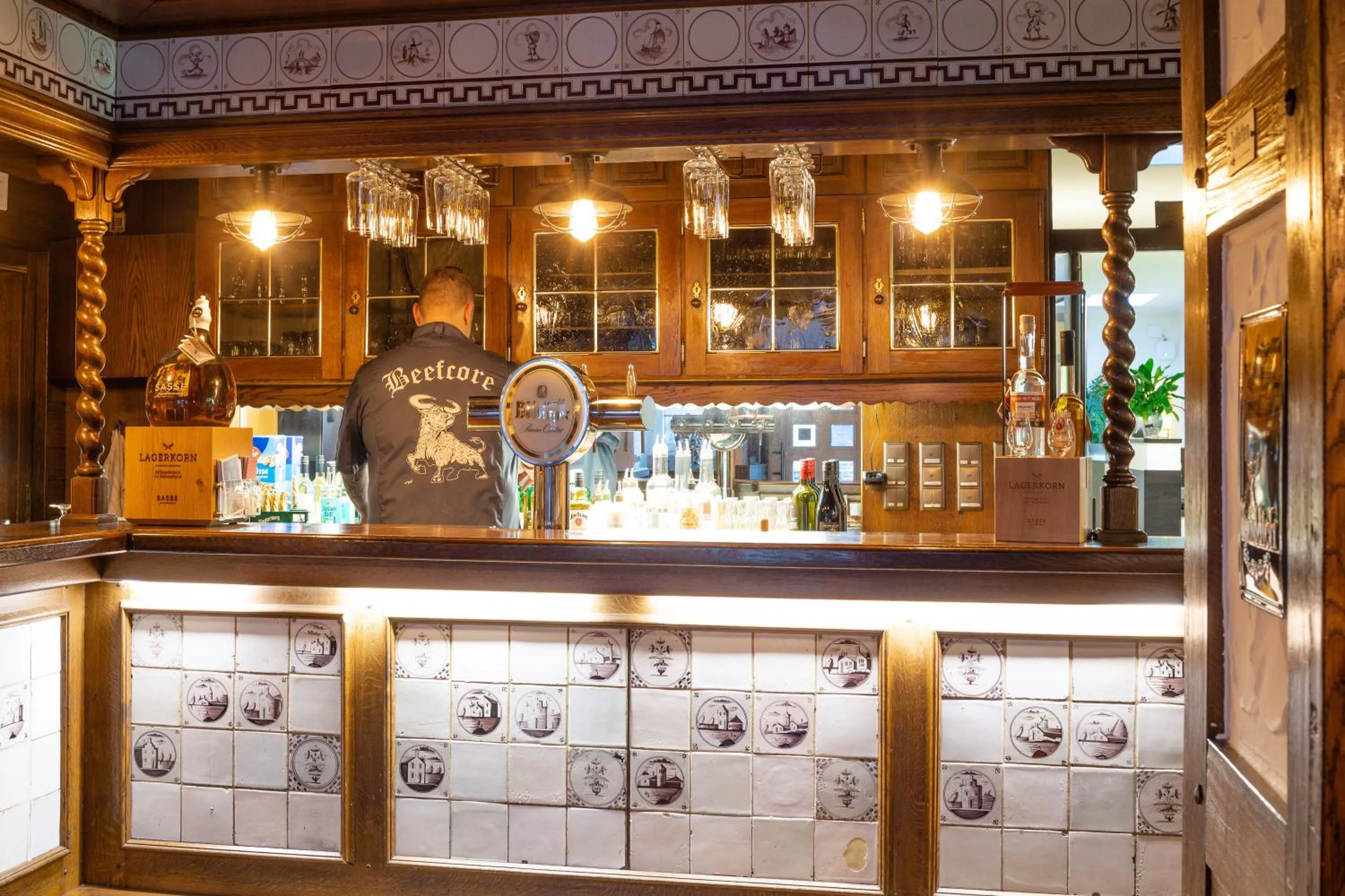 Lounge or bar in Landhotel Stüer