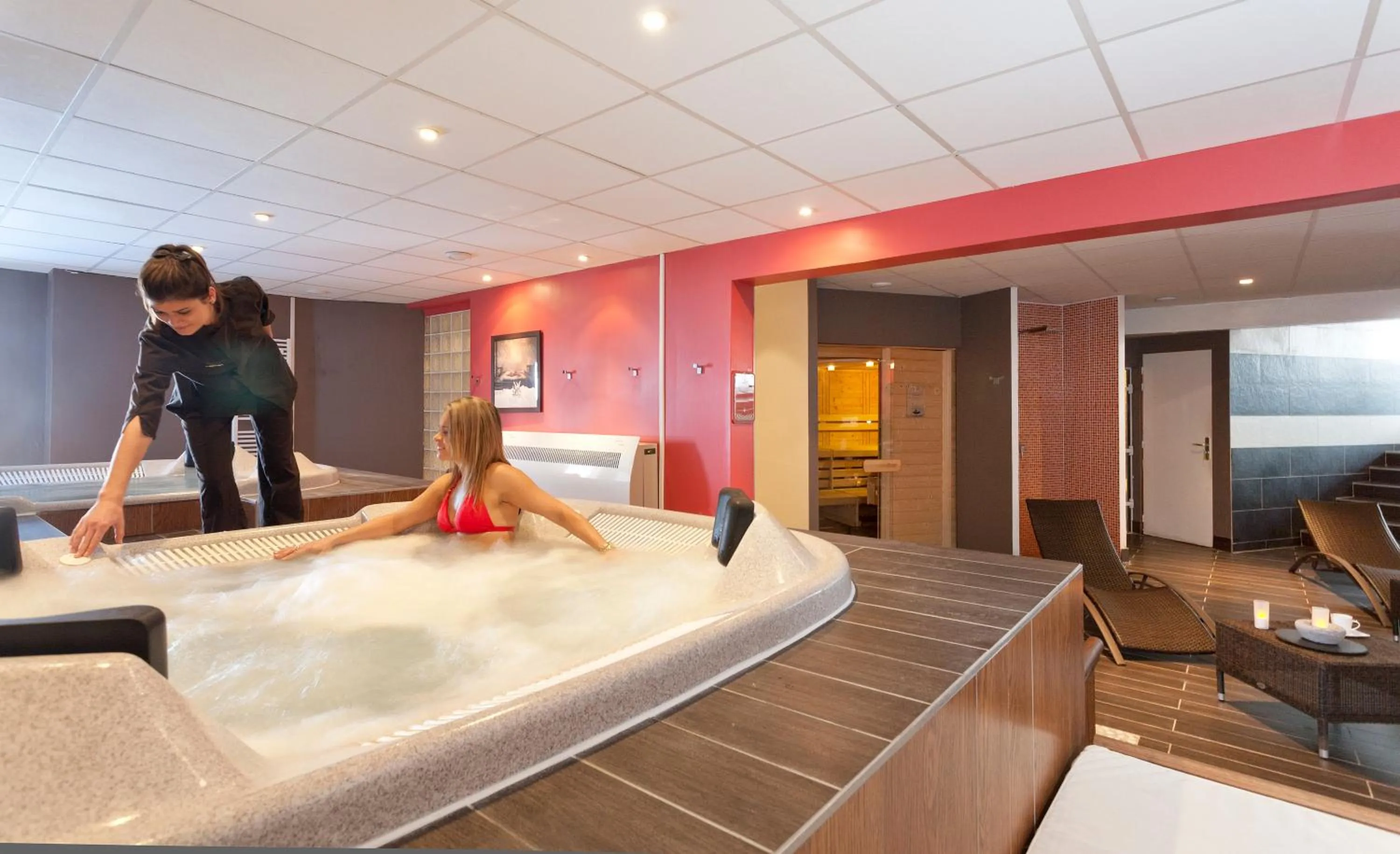 Hot Tub in Hôtel Club MMV Les Mélèzes