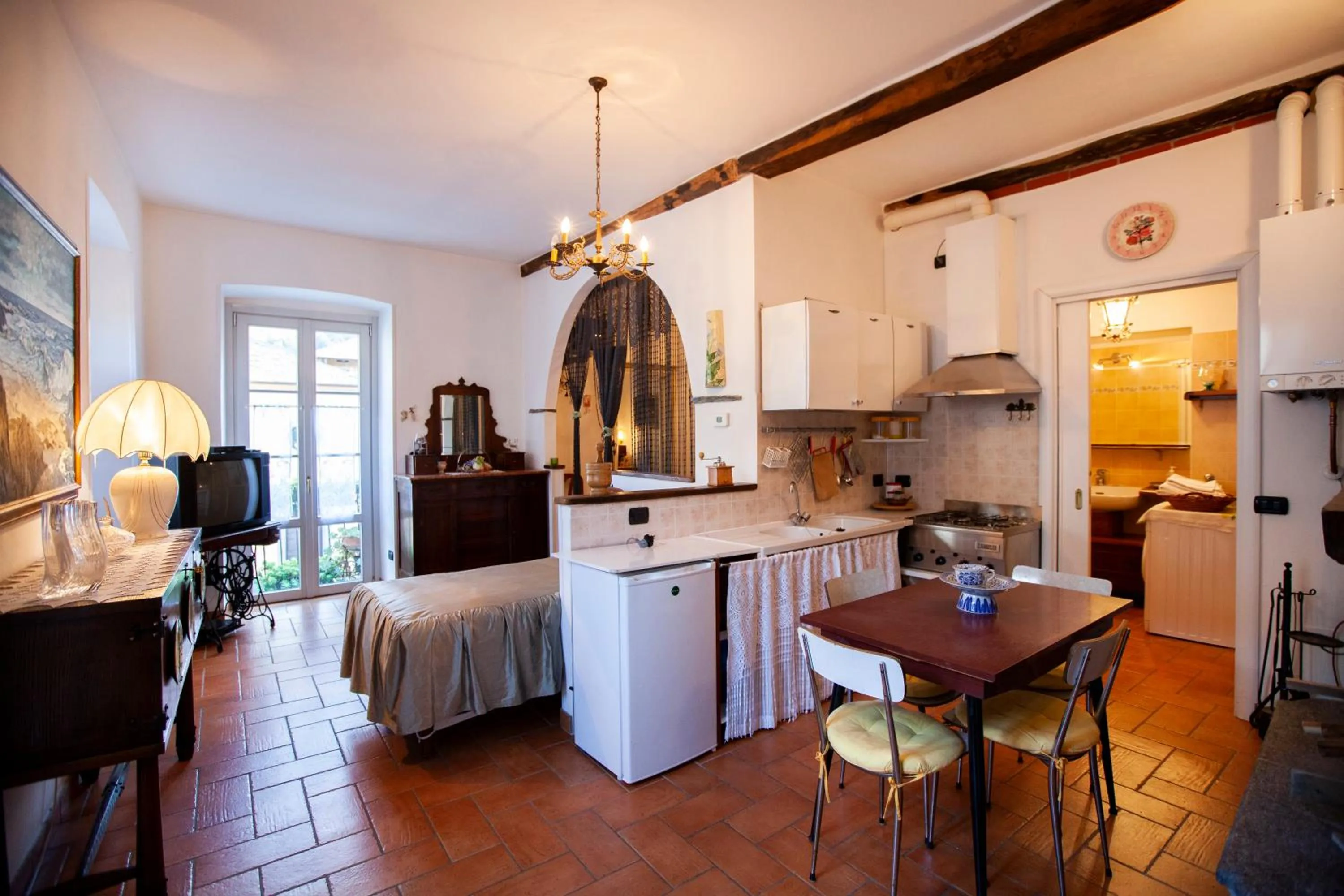 Kitchen or kitchenette in Antica Molina