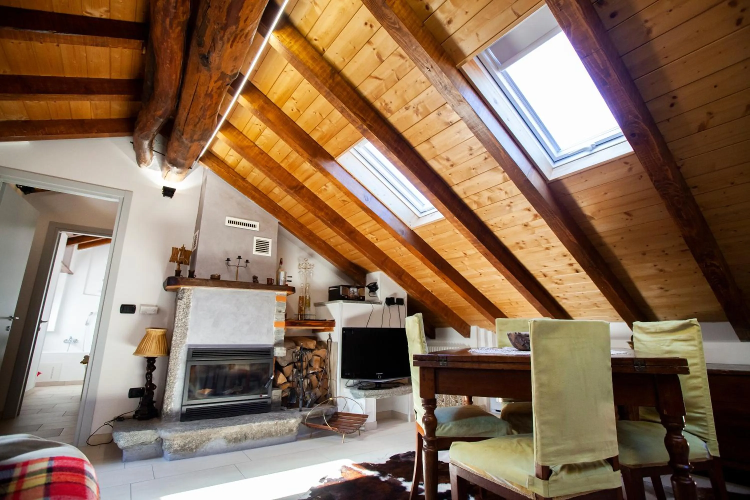 Living room in Antica Molina