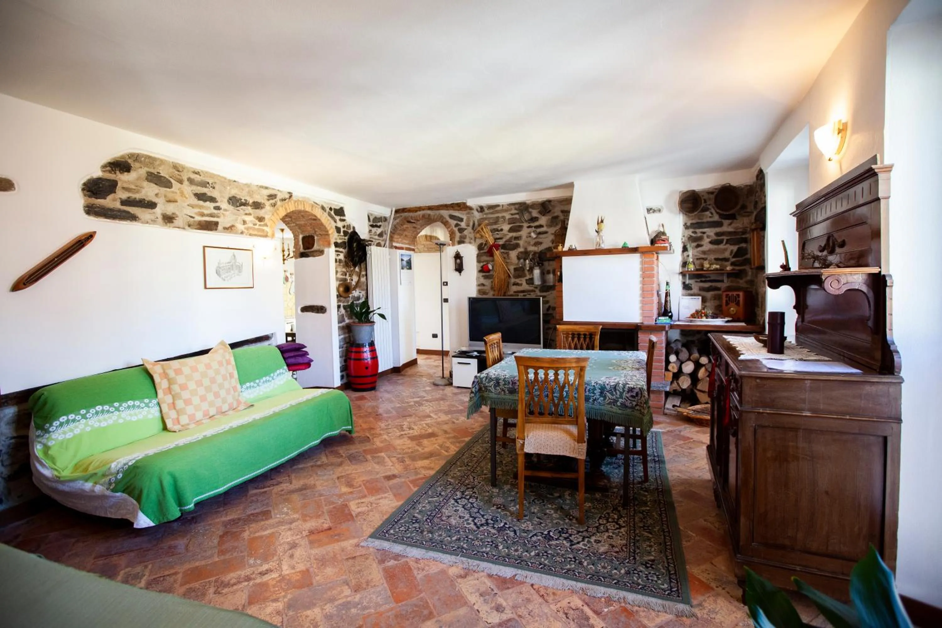 Living room in Antica Molina