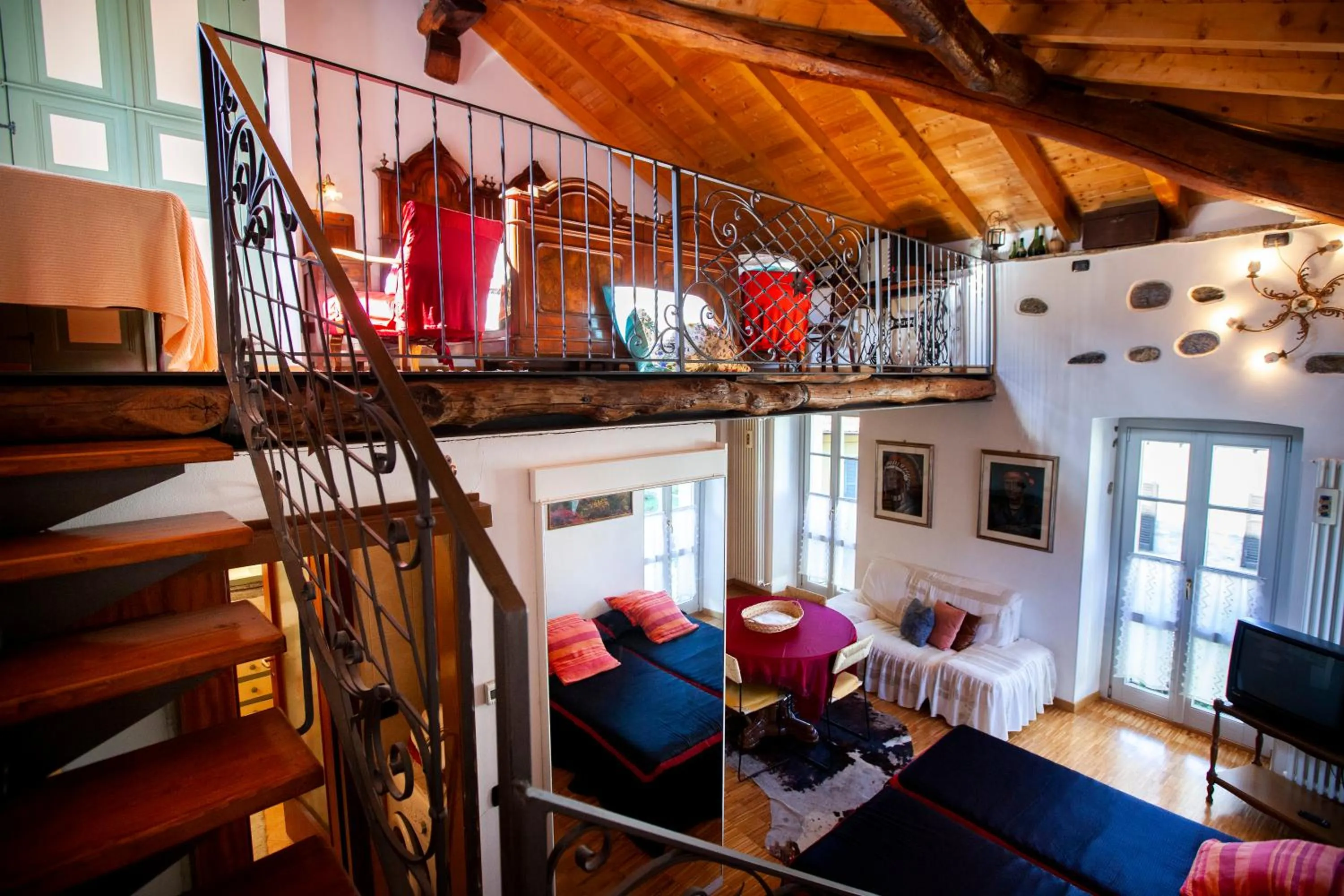 Living room in Antica Molina