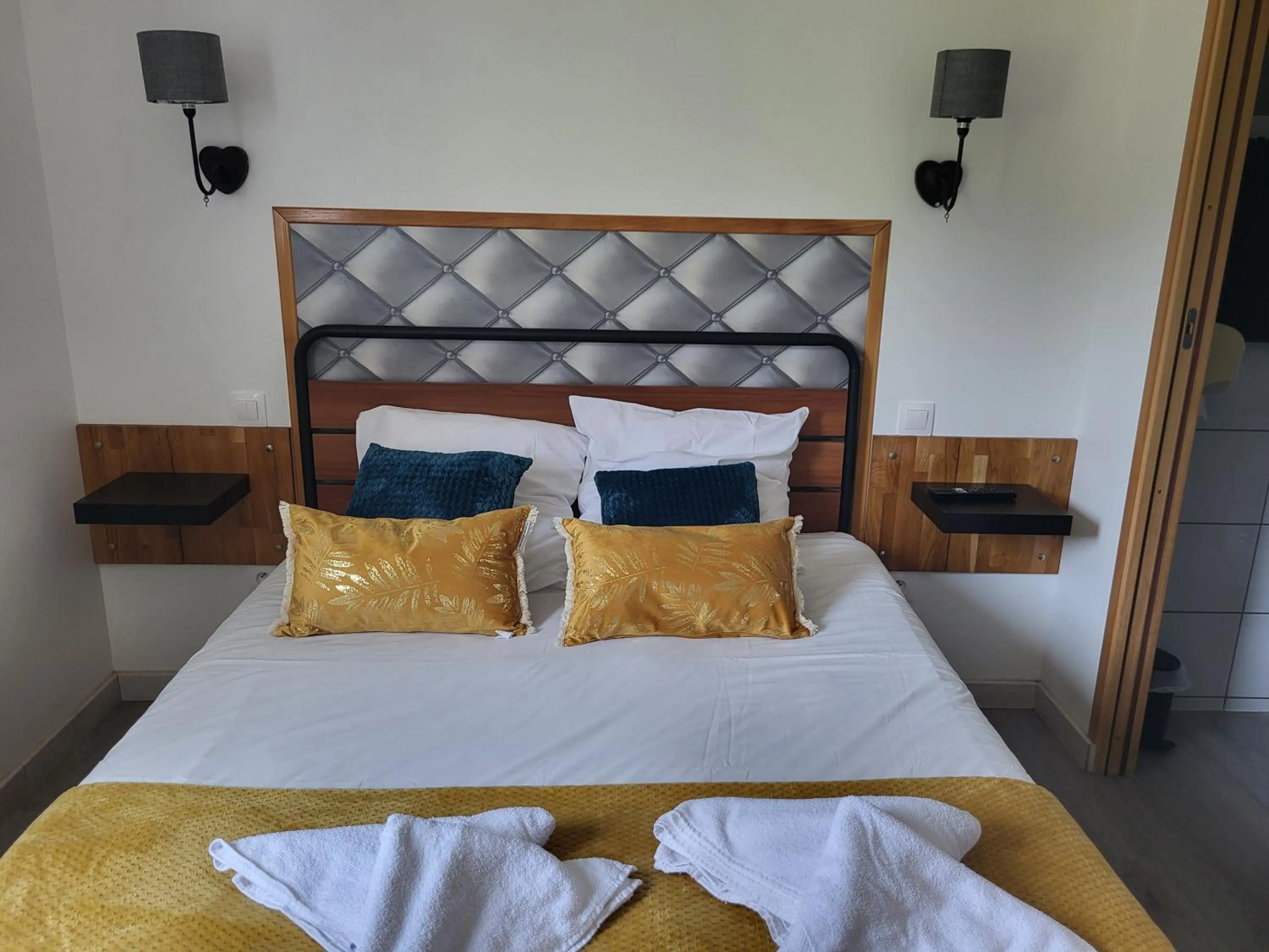 Double Room in Auberge Restaurant du Virage