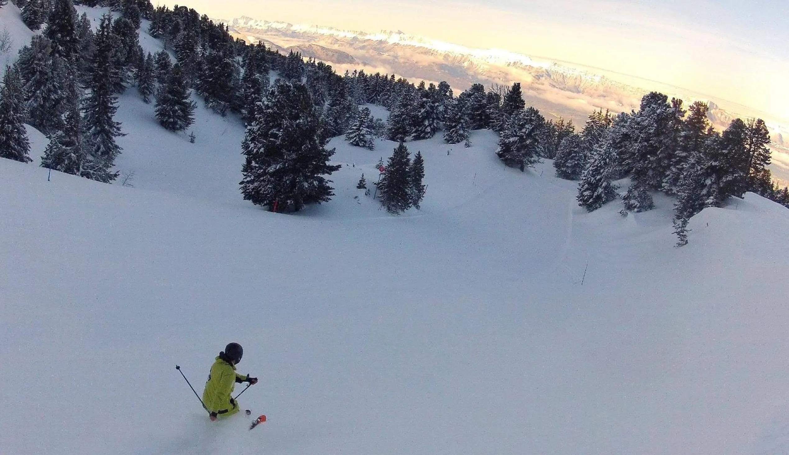 Winter in Auberge Restaurant du Virage